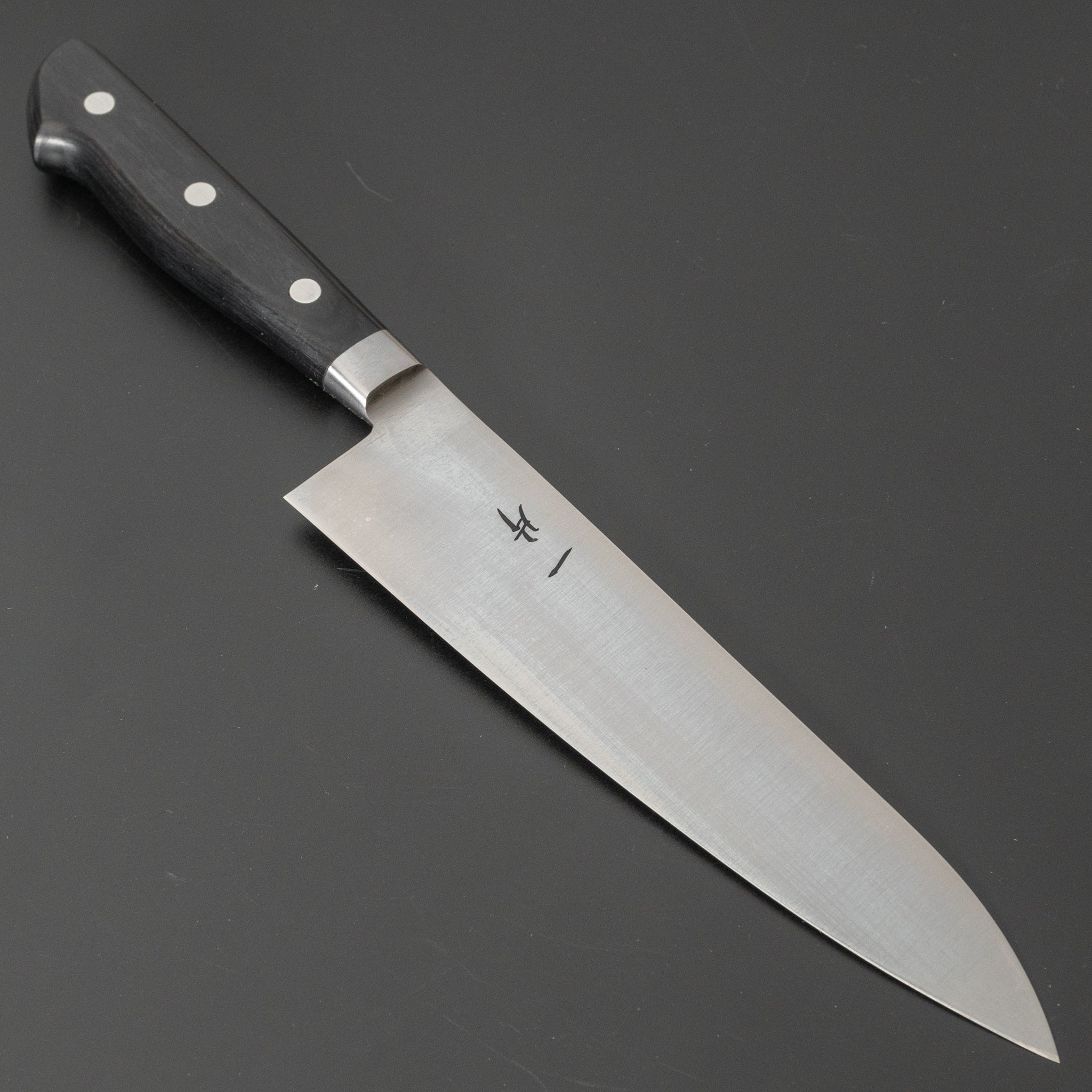 Hitohira Vintage SK Gyuto 195mm Japanese Chef Knife with Pakka Wood Handle - Perfect for Slicing, Dicing & Precision Cooking in Professional & Home Kitchens