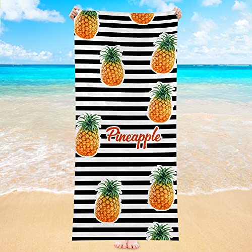 F-pineapple Beach Towel