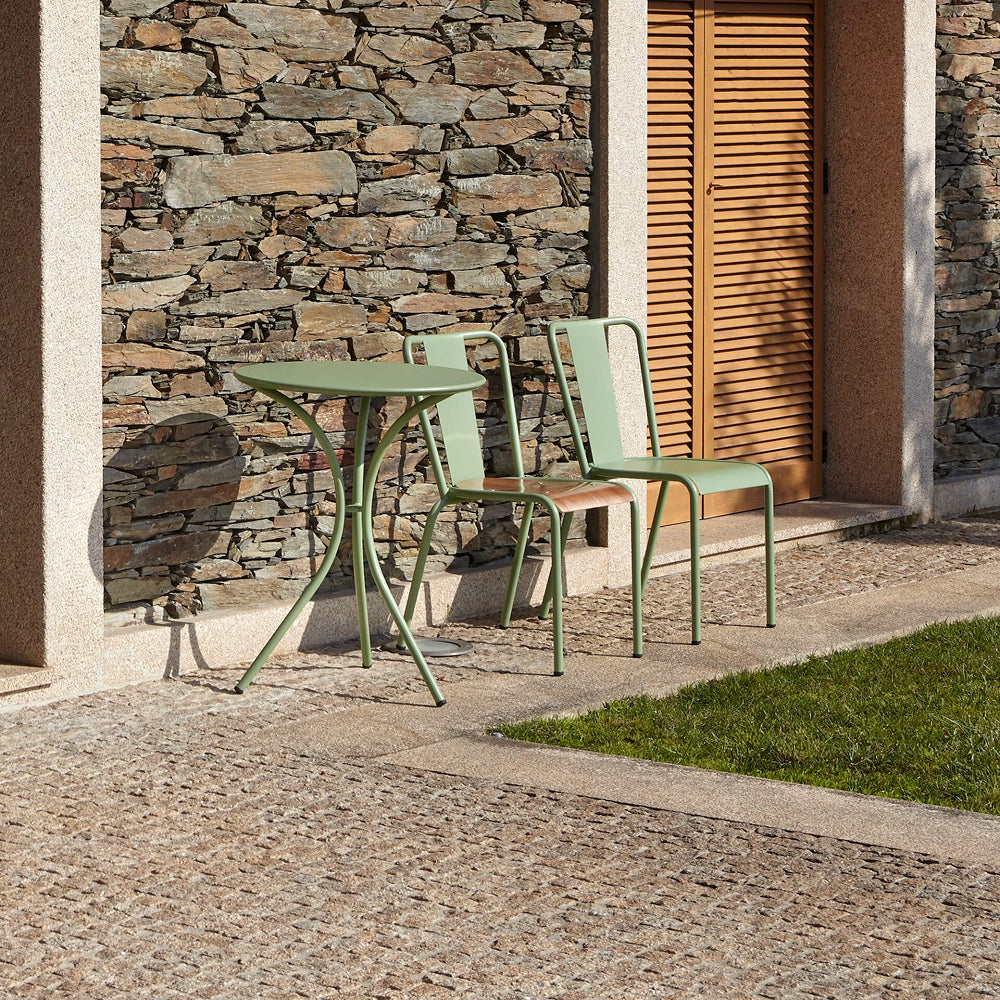 Adico 786A Modern Side Chair - Sturdy Metal Frame & Comfortable Seat - Perfect for Dining Room, Kitchen, Office & Outdoor Use