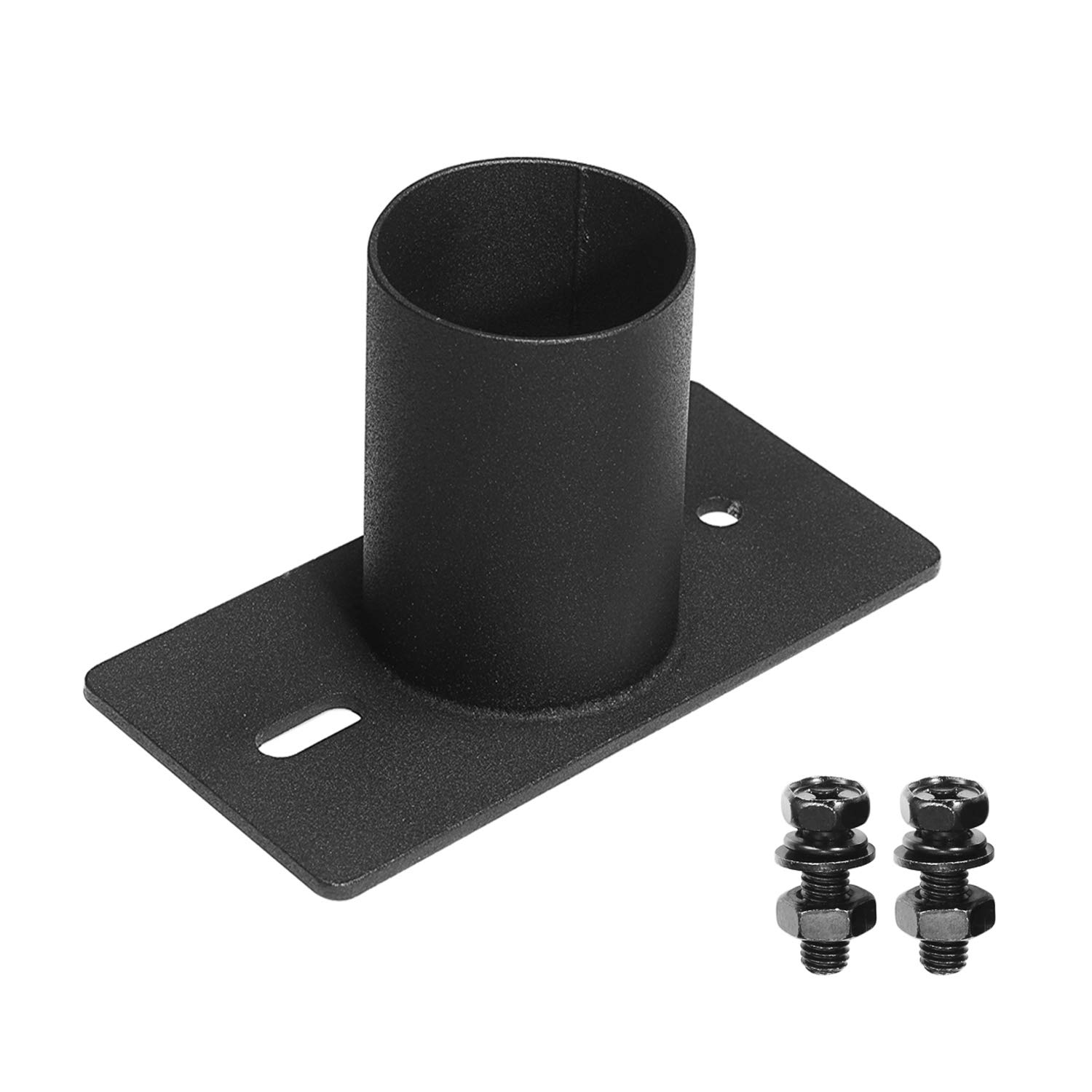 Slip Fitter Adapter & Mounting Bracket - Convert to Arm Mount for Outdoor Lighting - Compatible with Flood Lights, Parking Lot Lights, Shoebox Fixtures & Street Lights (1-Pack) - Perfect for Commercial & Industrial Outdoor Lighting Installations