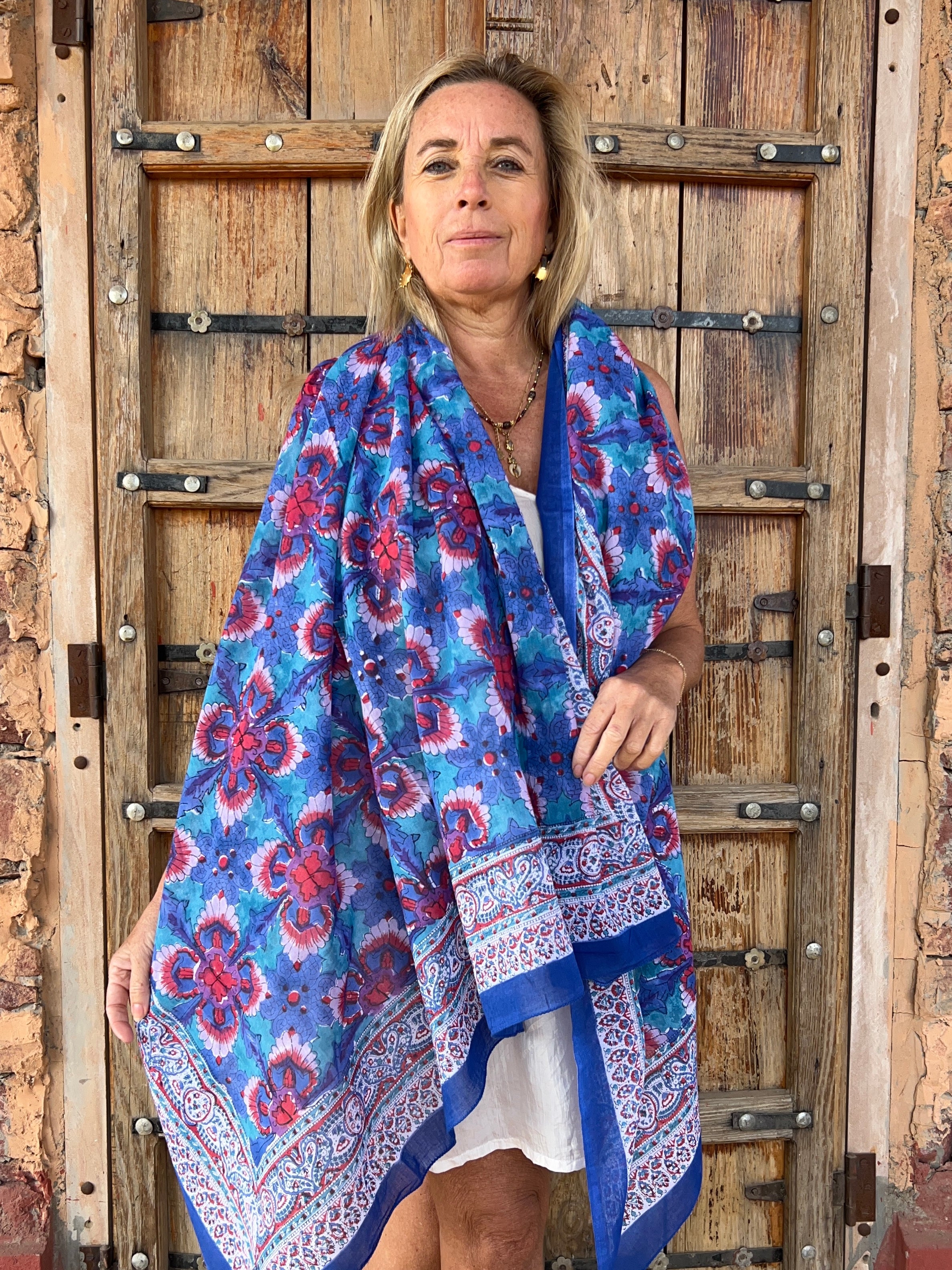 2025 New Collection: Cotton Sarong, Pareo & Beach Wrap Shawl - Perfect for Beach Vacations, Poolside Lounging, and Summer Fashion