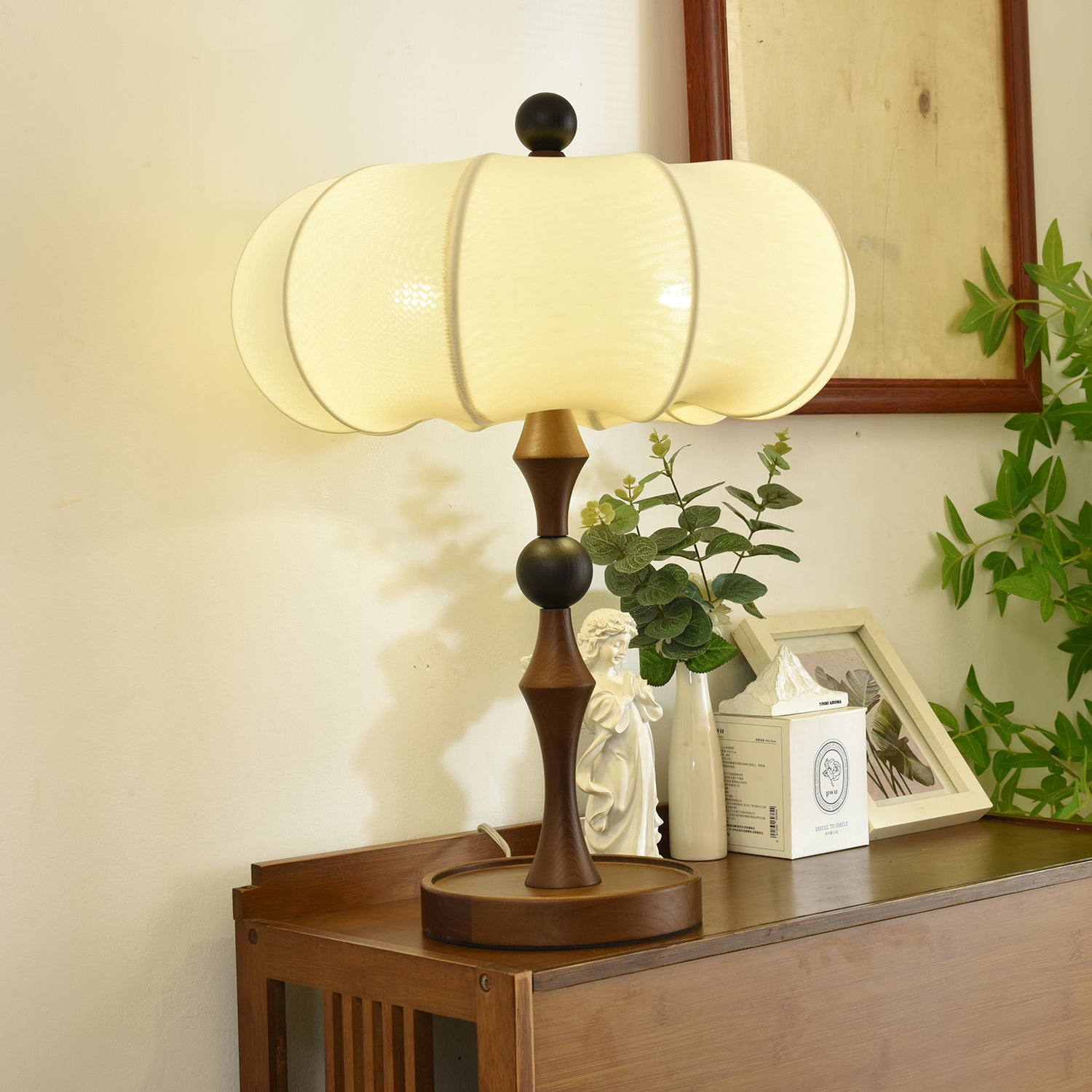 Adesso Orchard Table Lamp - Modern LED Desk Lamp with Adjustable Brightness & USB Port for Home Office, Bedroom, and Study Room Lighting