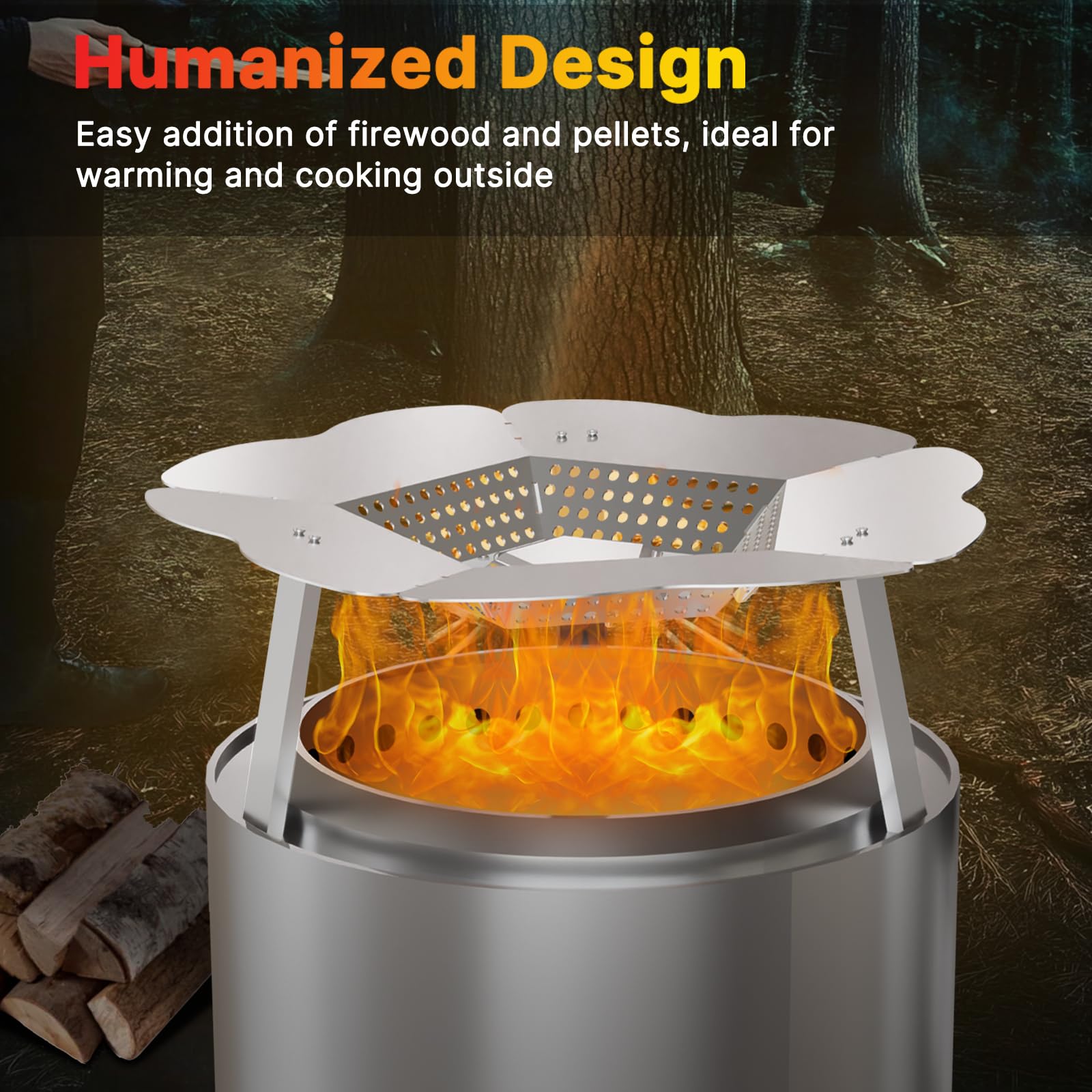 Solo Stove Bonfire Heat Deflector - 19.5
