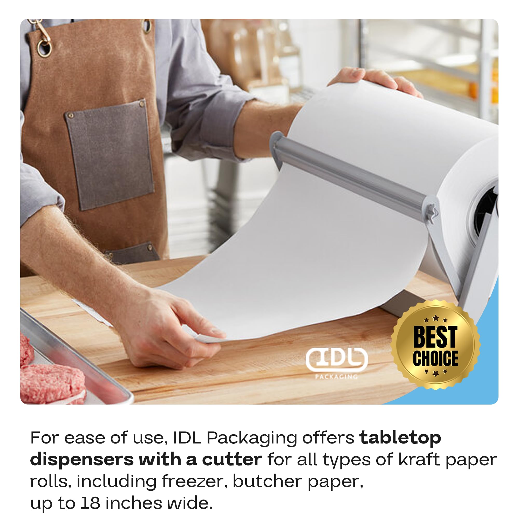 IDL Packaging Freezer Paper Roll 24