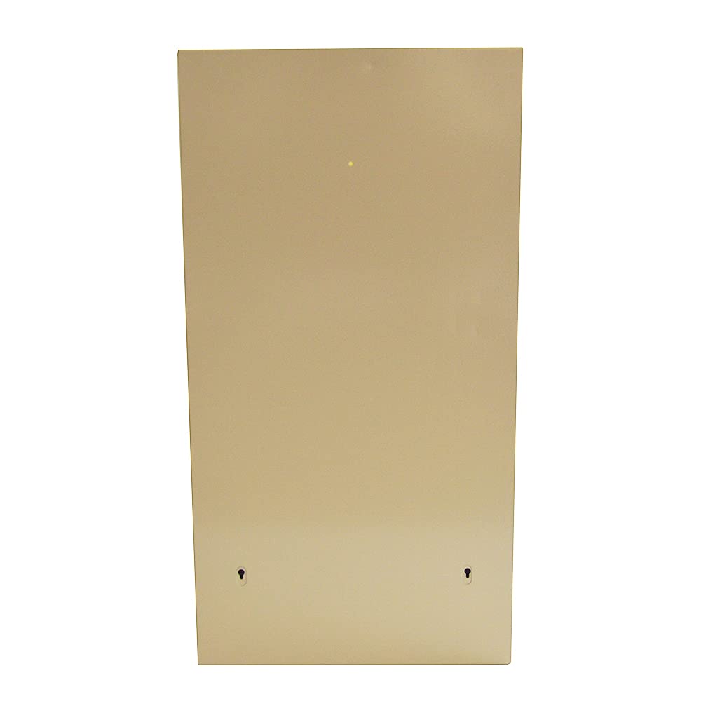 INTBUYING Steel Wall Mount Key Cabinet - 200 Key Capacity Security Lock Box for Key Management (Wood Color) | Ideal for Home, Office, Hotel & Property Management
