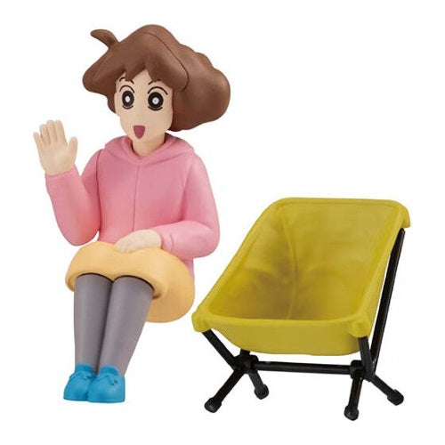 Bandai 2 Inch Mini Figure - Crayon Shin Chan Camping Series | Collectible Anime Toy for Kids & Adults | Perfect for Display, Gifts & Cosplay Scenes