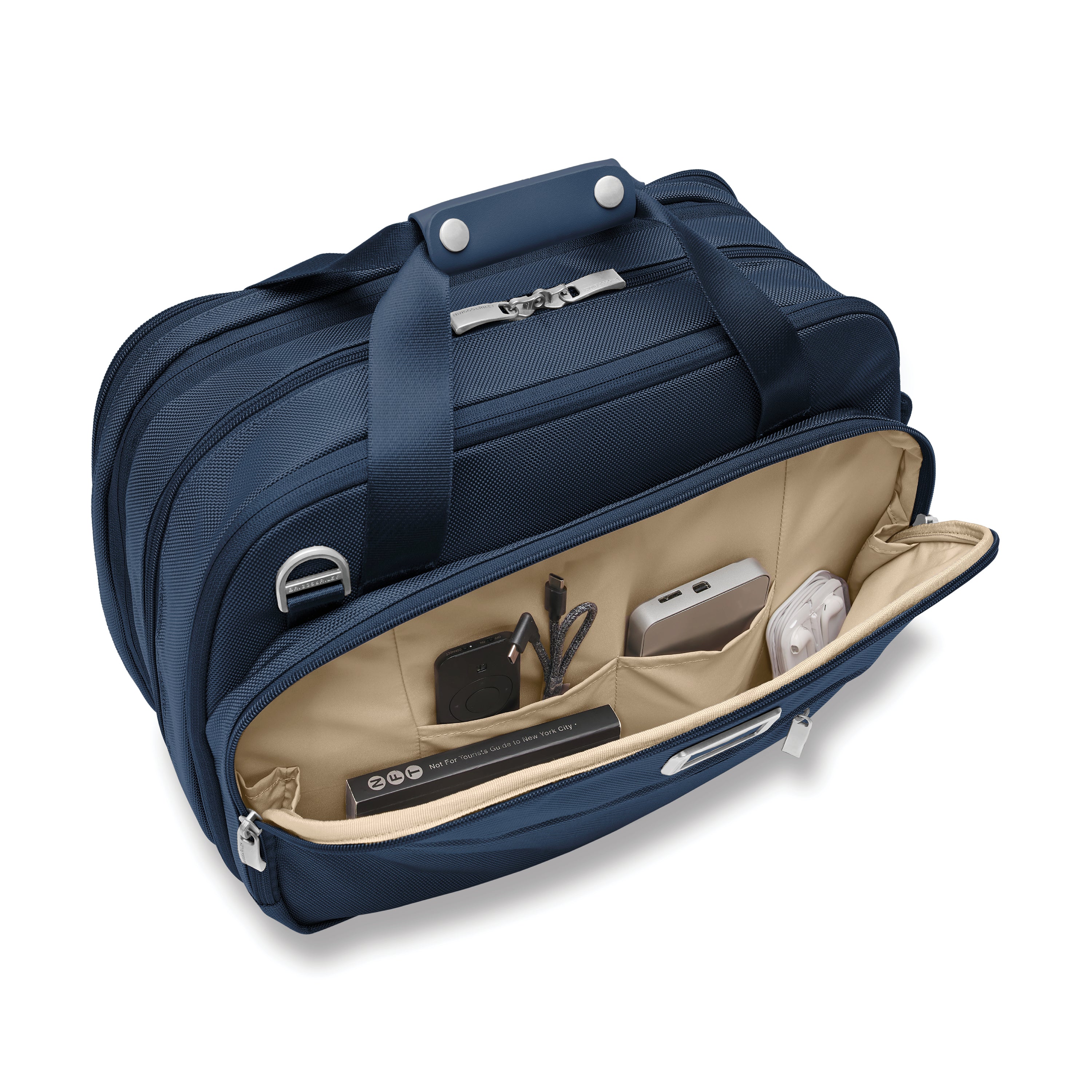 Briggs & Riley BASELINE Expandable Carry-On Luggage - Lightweight Durable Suitcase for Air Travel, Business Trips & Weekend Getaways