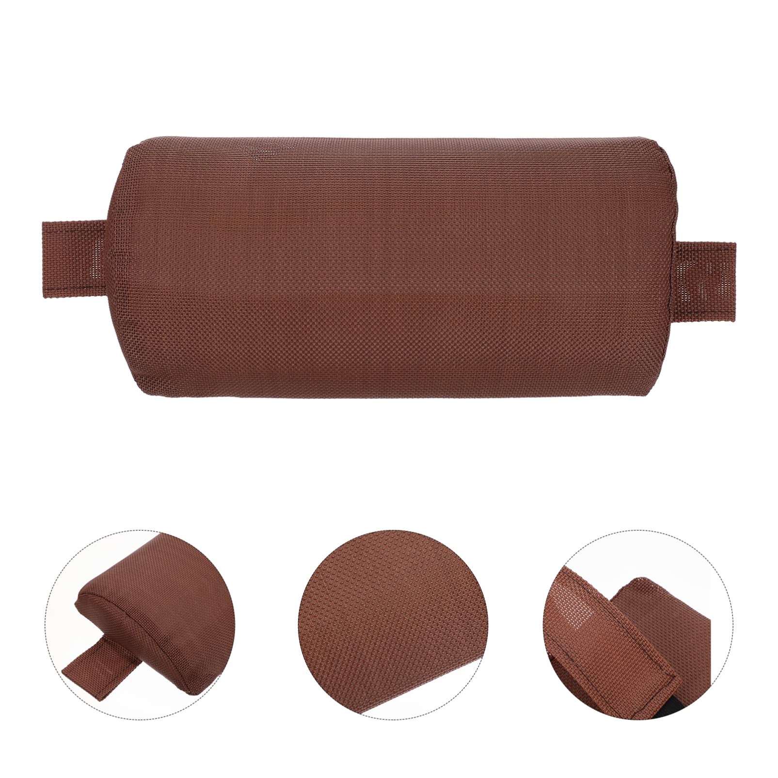 Yardwe Recliner Pillow - Removable Padded Headrest with Elastic Band for Beach Chair, Lounge Chair, and Coffee Chair - Comfortable Head and Neck Support for Relaxing at Beach, Poolside, or Home