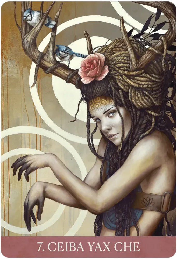 Heart Oracle Cards: Divine Feminine Shamanic Wisdom Deck for Spiritual Guidance, Meditation & Healing Rituals