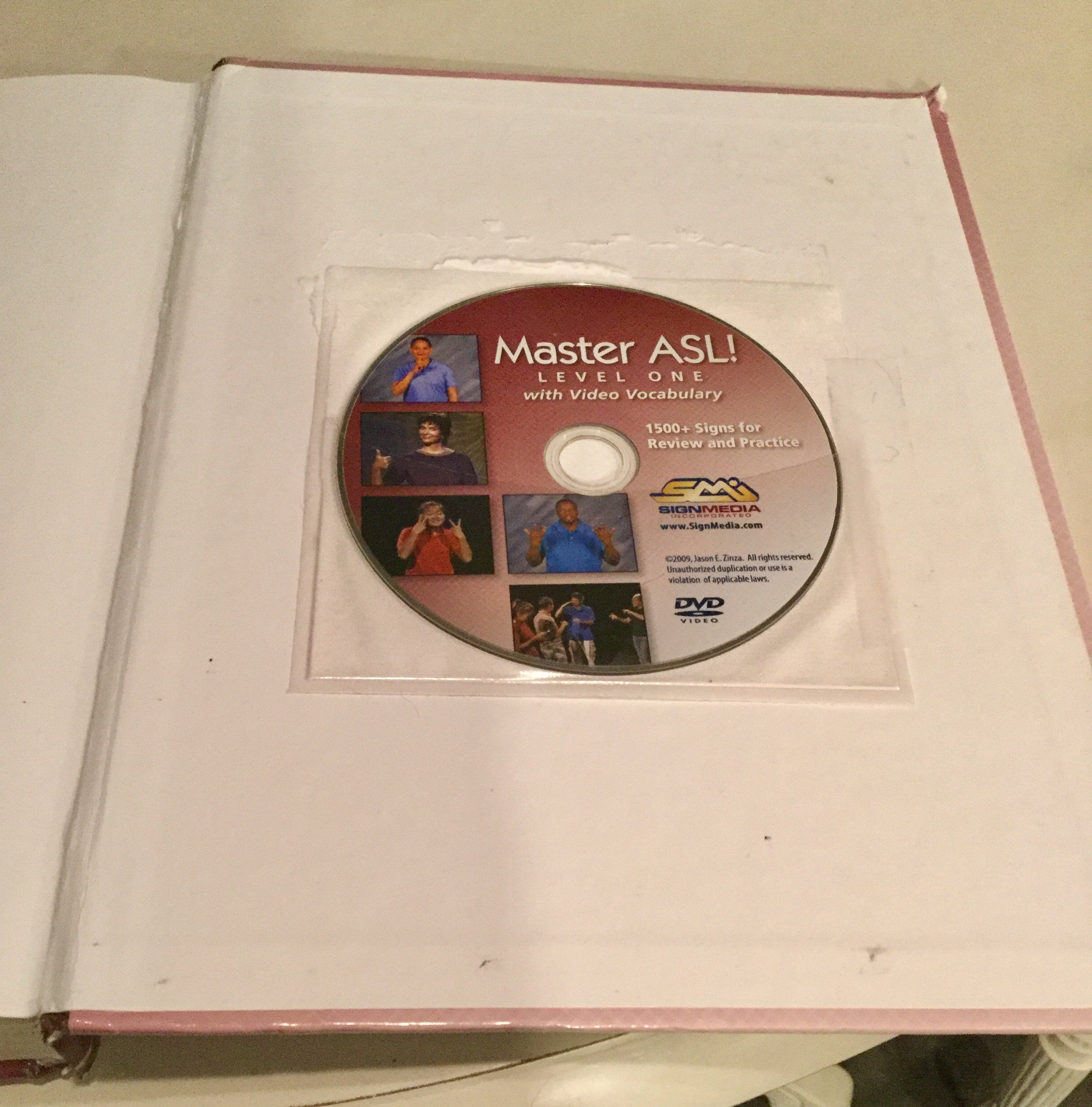 Master ASL - Level One American Sign Language Learning Kit with Instructional DVD | Perfect for Beginners, Homeschooling & Self-Study