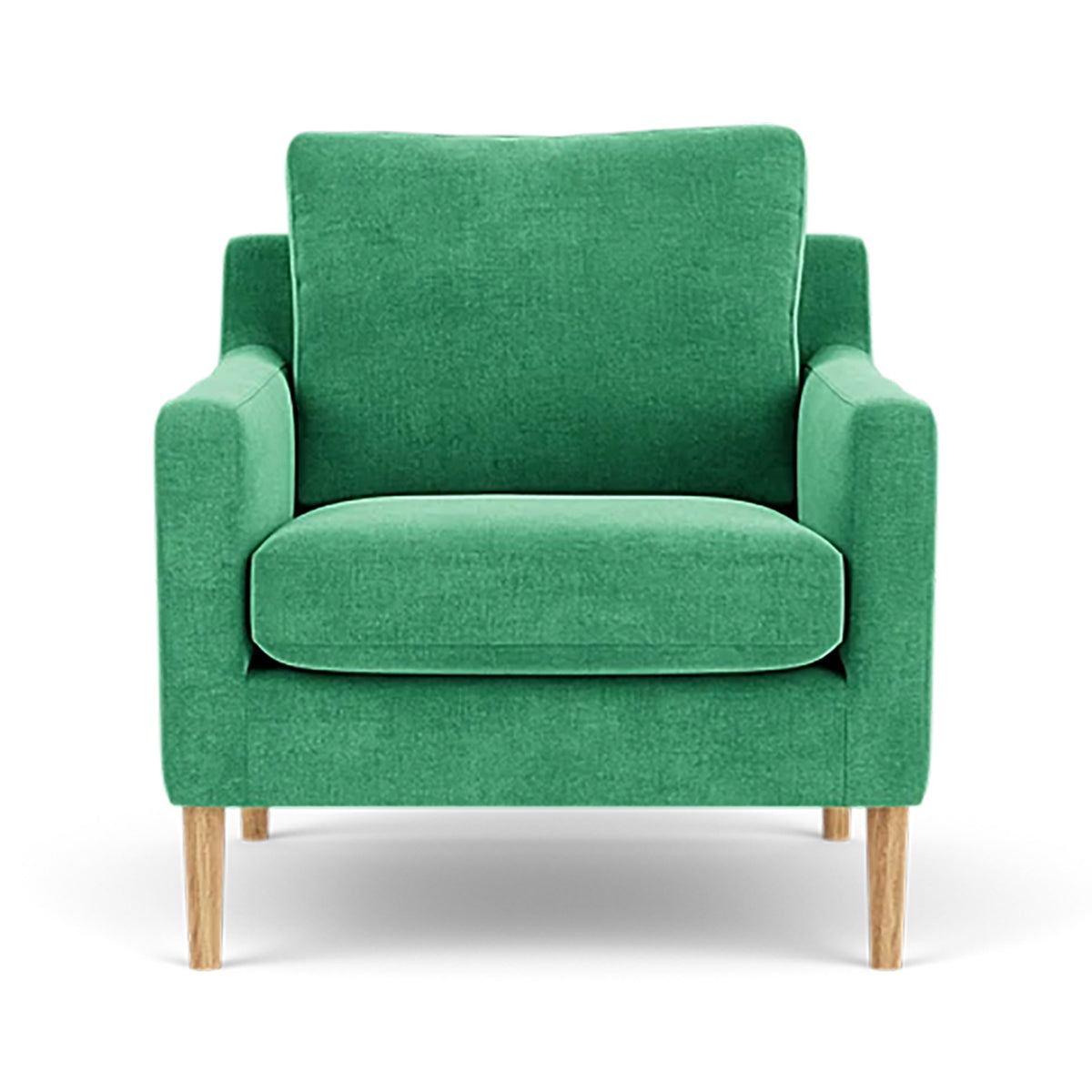 Astha Fabric Armchair - Modern Upholstered Accent Chair for Living Room, Bedroom & Office - Comfortable Lounge Chair with Soft Fabric & Sturdy Frame