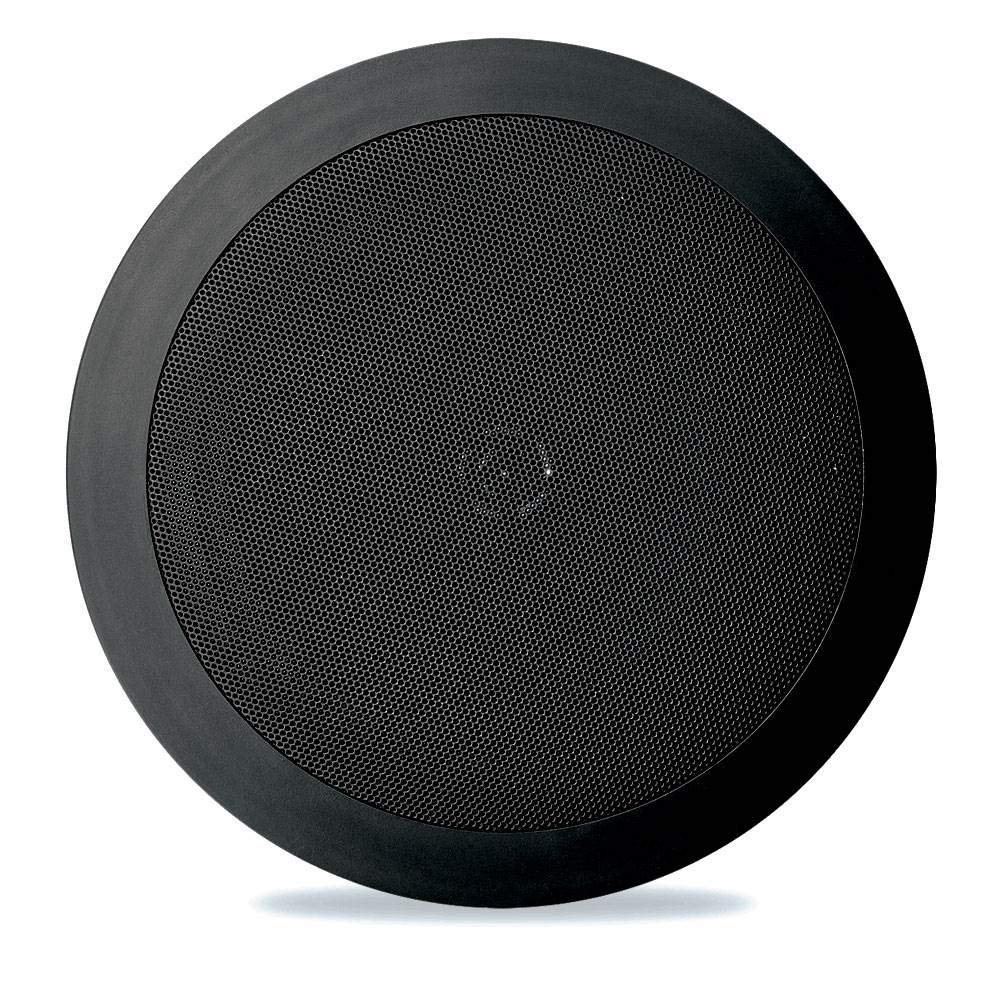 Pyle PDIC51RDBK 5.25 Inch 150 Watt Black In-Ceiling Flush Mount Speakers - Set of 8 - High Performance Audio for Home Theater, Background Music & Commercial Spaces
