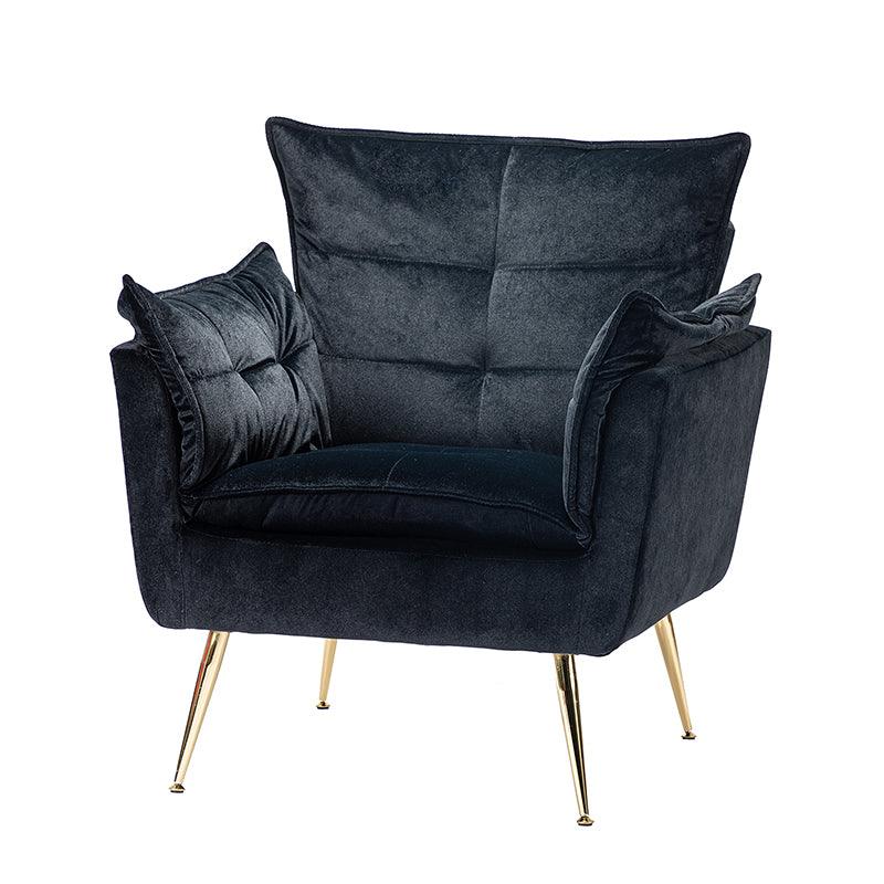 Jaxon Plush Armchair - Ultra Soft Comfortable Lounge Chair for Living Room, Bedroom, or Office - Perfect for Relaxing, Reading & Napping