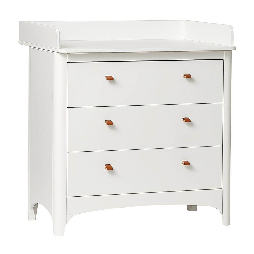 Leander Changing Unit for Classic Dresser - Premium Baby Changing Table with Safety Rails | Perfect for Nursery, Daycare & Home Use