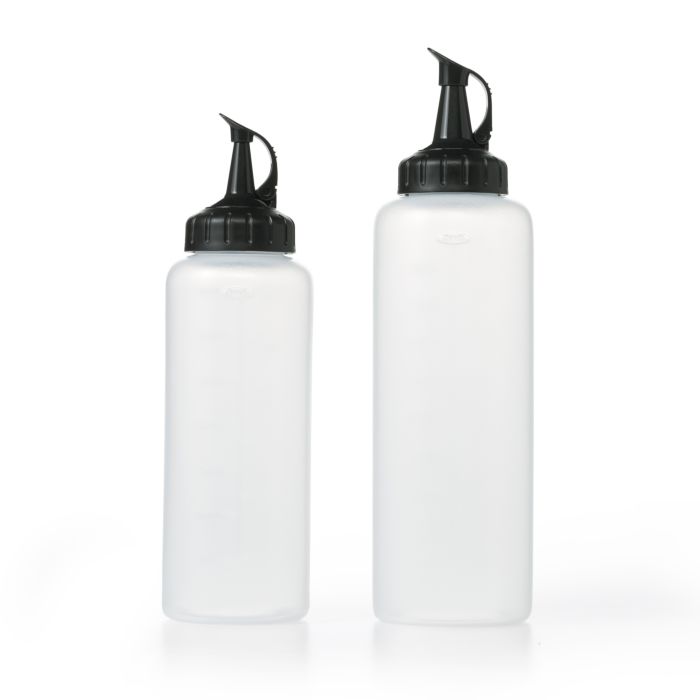 Premium Chef's Squeeze Bottle - 16oz Leak-Proof Condiment Dispenser for Sauces, Dressings & Oils - Perfect for Kitchen, BBQ, Baking & Restaurant Use