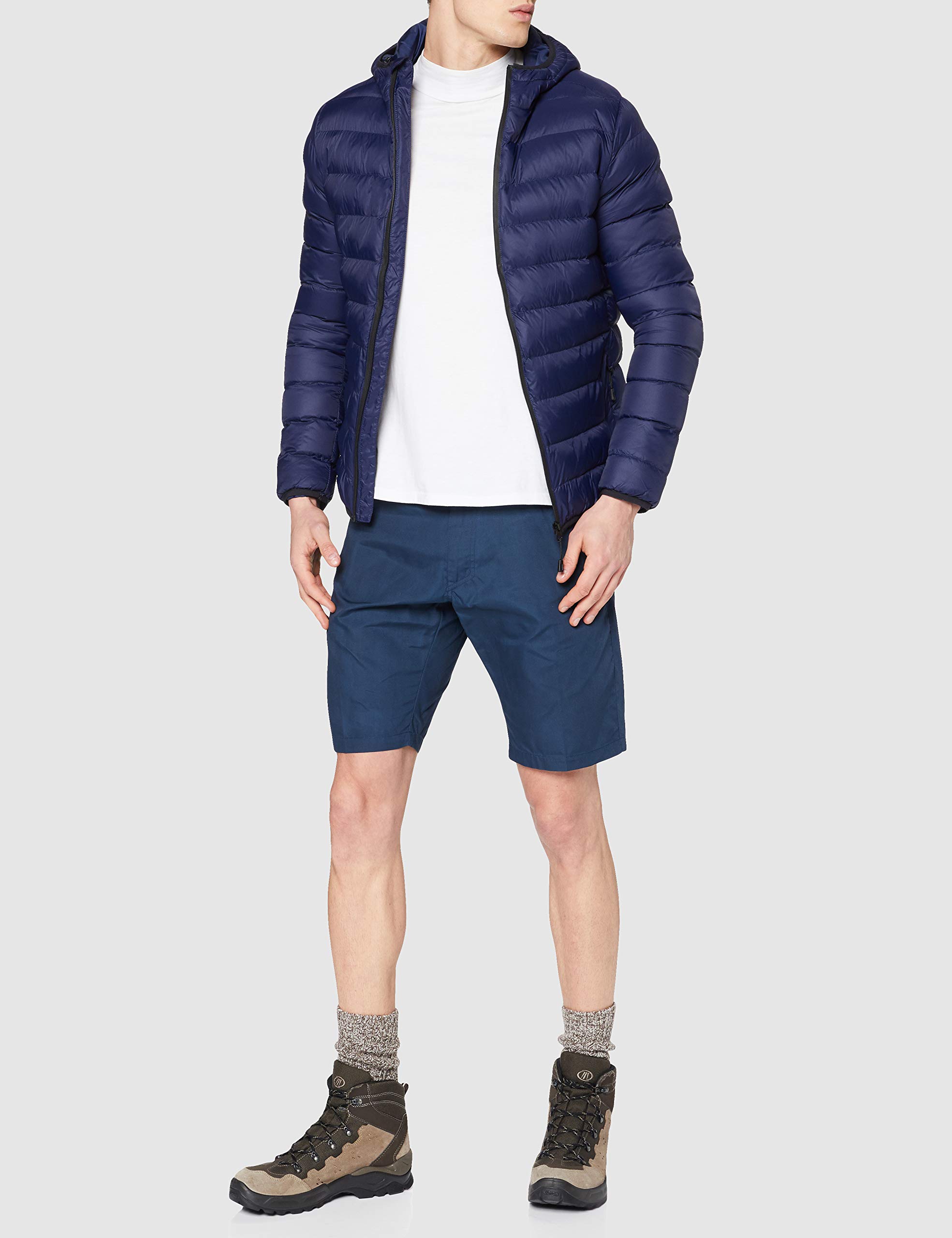 Fjallraven Men's High Coast Shorts - Quick-Dry, Lightweight Hiking Shorts for Outdoor Adventures - Navy Blue, Size 50 - Perfect for Camping, Hiking & Travel