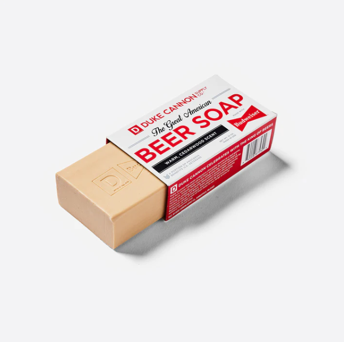 Duke Cannon The Great American Beer Soap - Handmade Bar Soap for Men with Natural Ingredients - Perfect for Shower, Grooming & Gift Giving