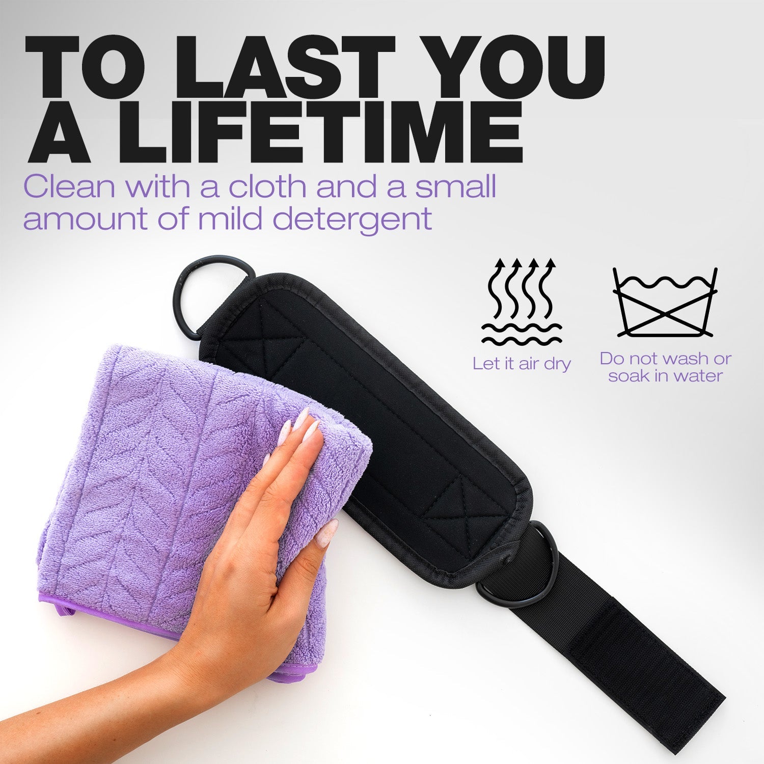 Premium Ankle Resistance Bands with Adjustable Cuffs - Workout Bands for Legs, Glutes & Hip Exercises - Home Gym, Physical Therapy & Fitness Training Equipment