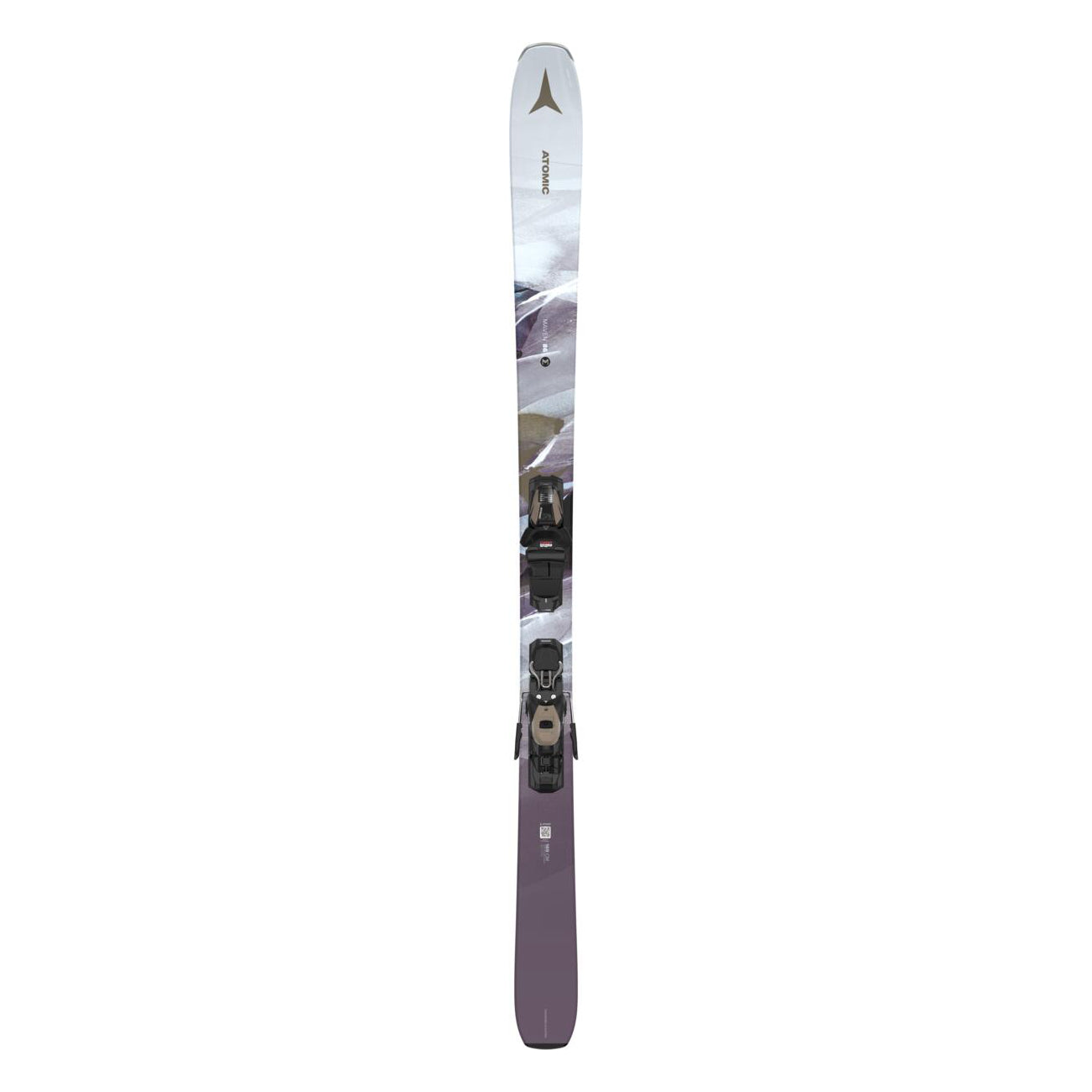 Atomic Women's Maven 86 System Skis with M10 Bindings 2025 - All-Mountain Freeride Skis for Powder & Groomed Runs | Perfect for Backcountry & Resort Skiing