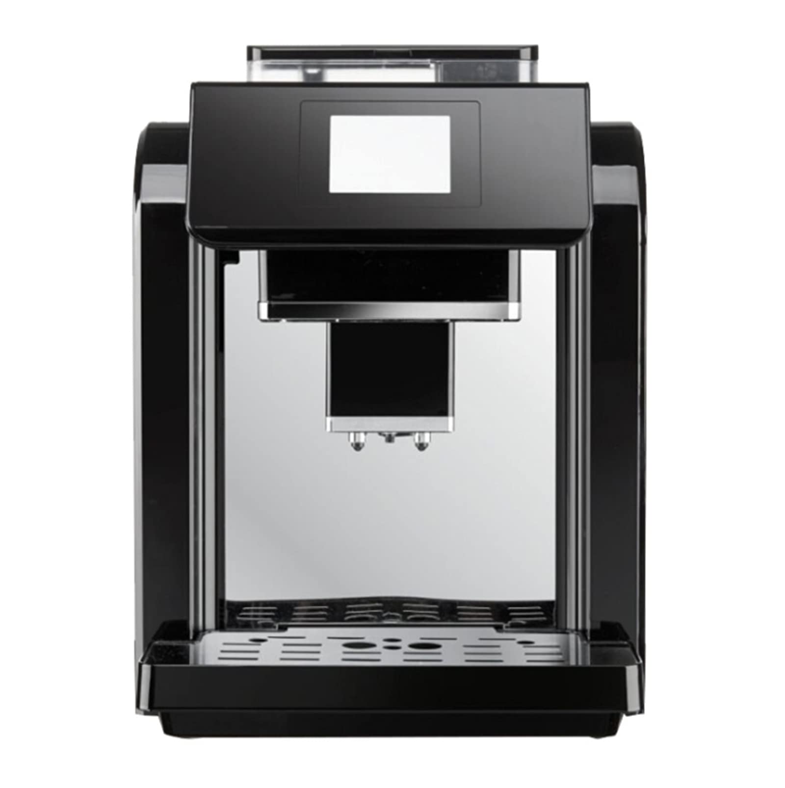 BYCDD Automatic Espresso Coffee Machine with Built-in Burr Grinder & Milk Frother - Professional Coffee Maker for Americano, Latte, Cappuccino - Perfect for Home, Office & Cafe Use (Black)