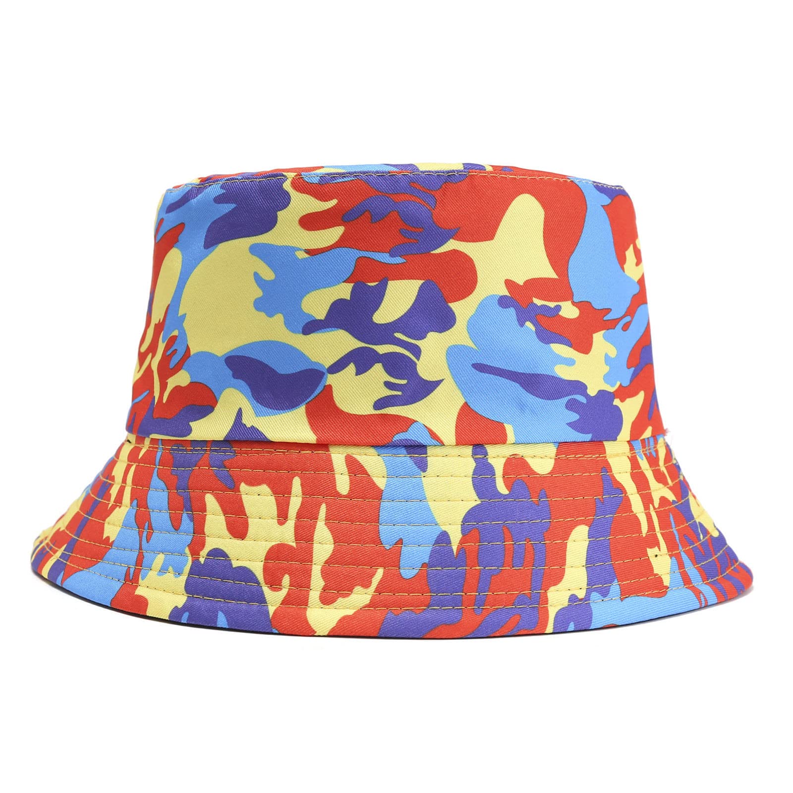 Women's Adjustable Cotton Bucket Sun Hat - Washable Summer Beach Hat for Outdoor Activities, Fishing, Gardening & Travel
