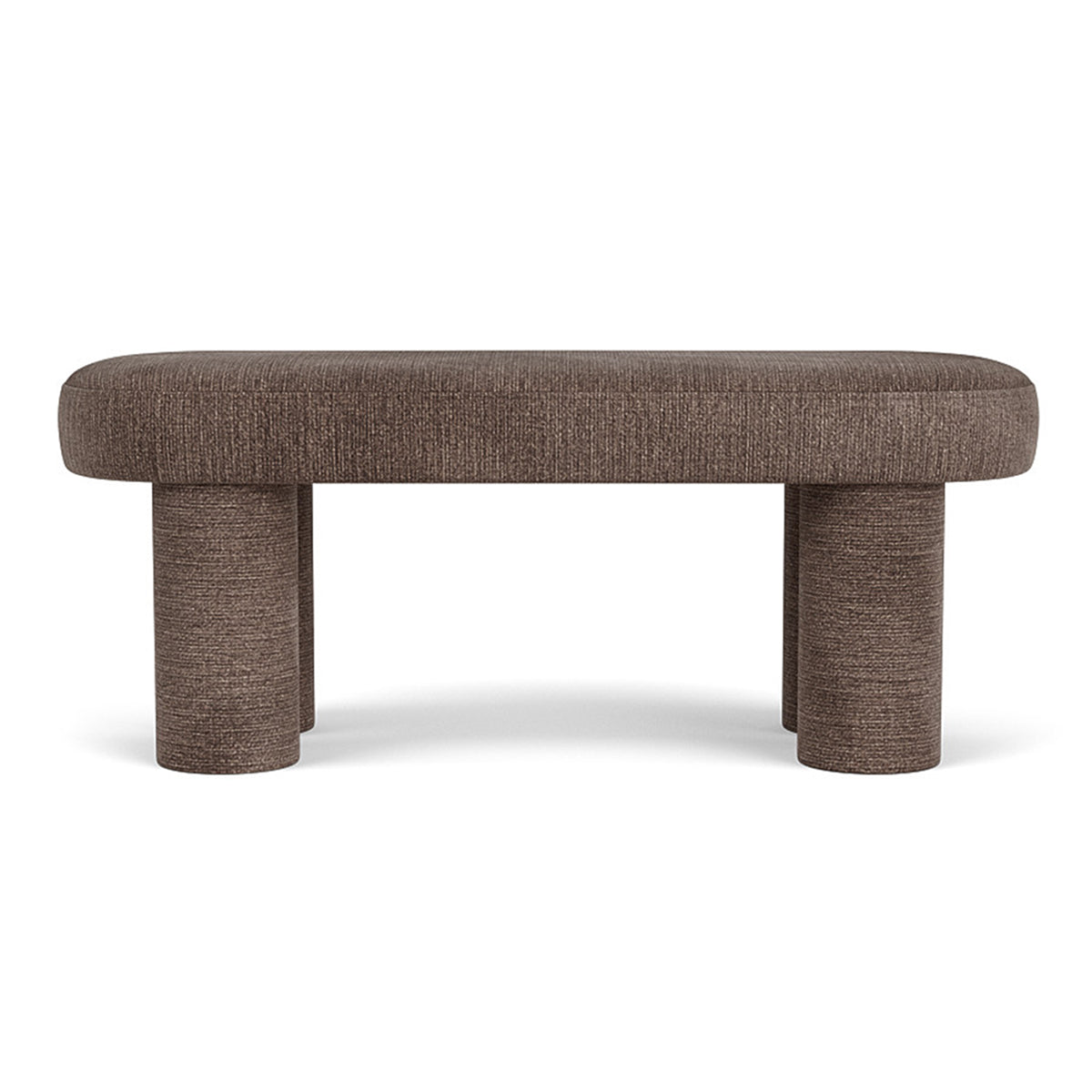 Charlie Fabric Bench - Stylish and Comfortable Upholstered Bench for Living Room, Bedroom, or Entryway | Perfect for Seating, Storage, and Home Decor