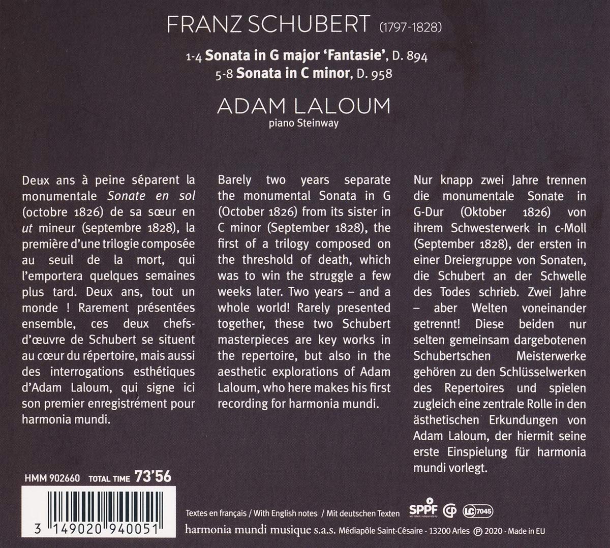 Schubert Piano Sonatas D 894 & D 958 - Classical Music Masterpieces for Relaxation, Study & Concert Performance