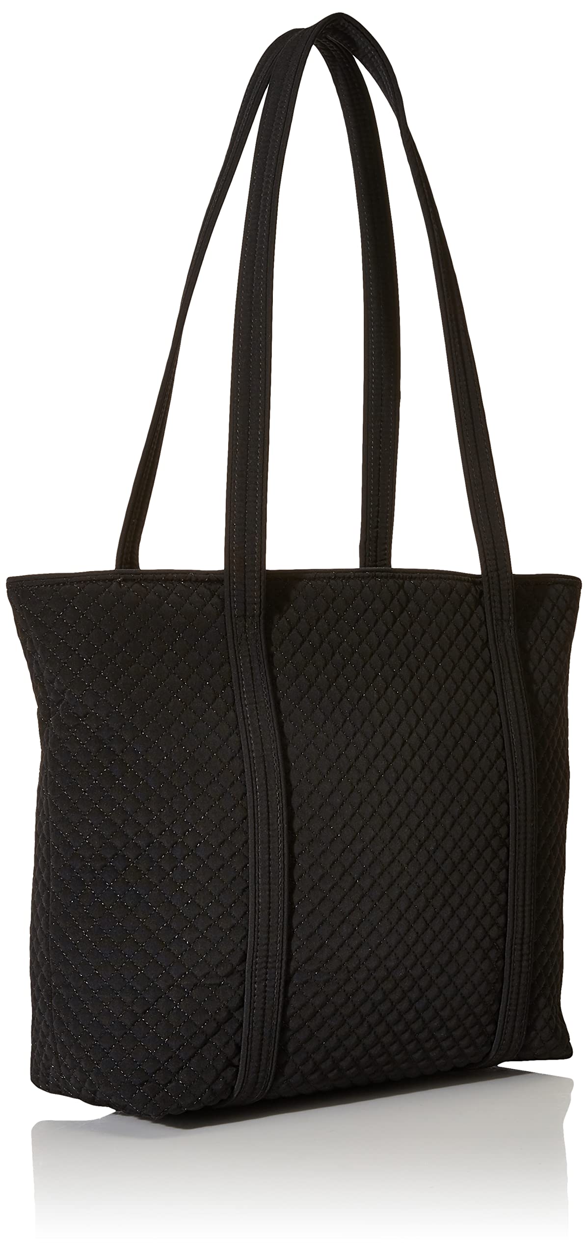 Vera Bradley Women's Small Microfiber Tote Bag - Lightweight & Durable Handbag for Work, Travel & Everyday Use