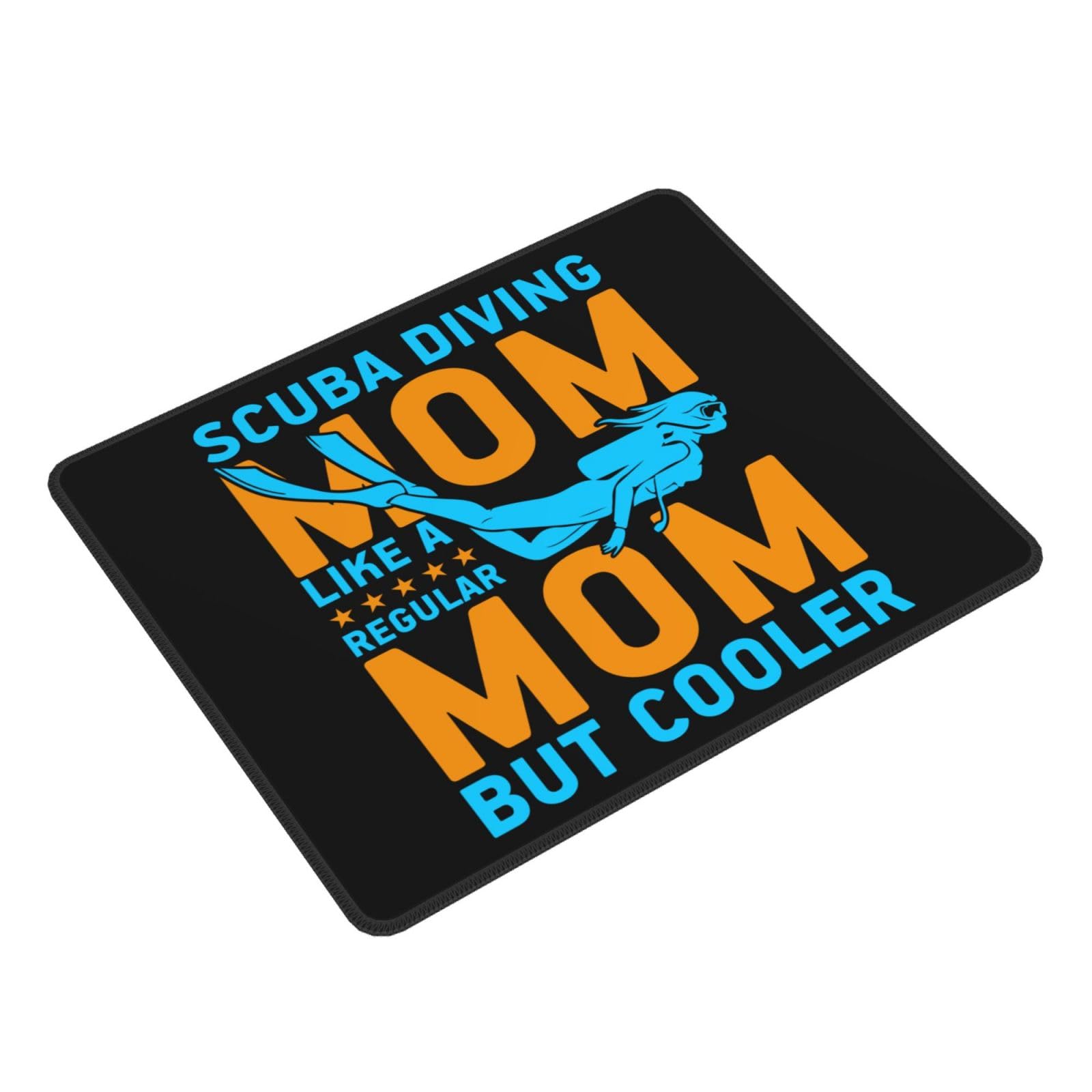 SIYTUAU Waterproof Non-Slip Rubber Mouse Pad - 10x12 Inch Scuba Diving Design for Office, Gaming & Laptop Use - Perfect Gift for Cool Moms & Divers