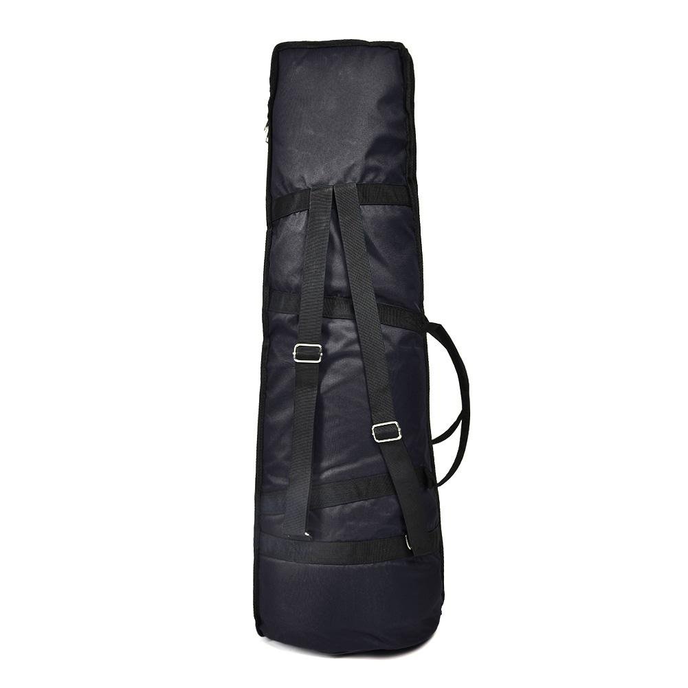 Portable Alto/Tenor Trombone Shoulder Bag - Durable Musical Instrument Case for Trombone Players - Compact & Lightweight Design - Perfect for School, Band Practice & Travel (Black)