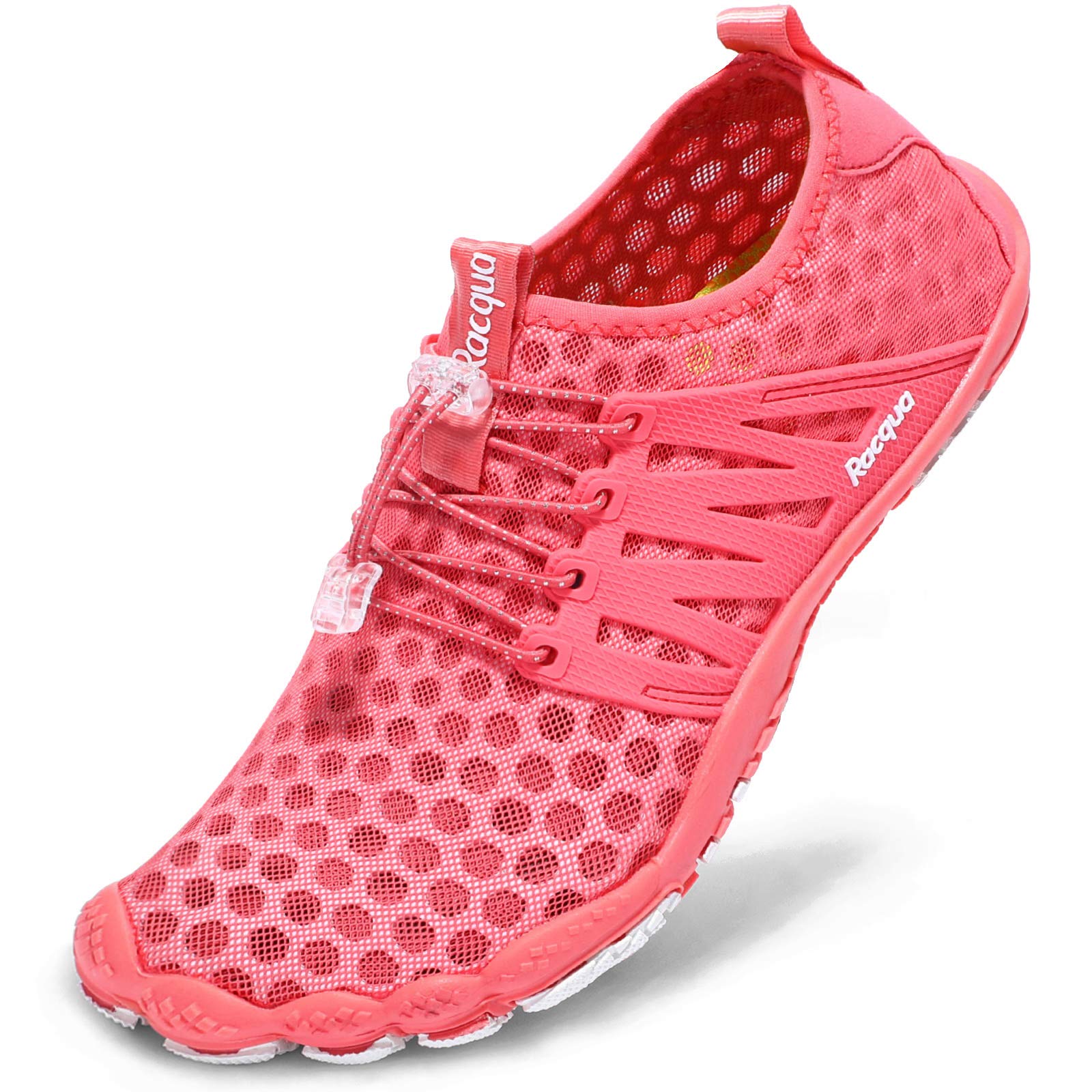 **Racqua Composite Mesh Water Shoes for Men & Women - Lightweight Quick-Dry Aqua Shoes for Swimming, Beach, Surfing & Water Sports**