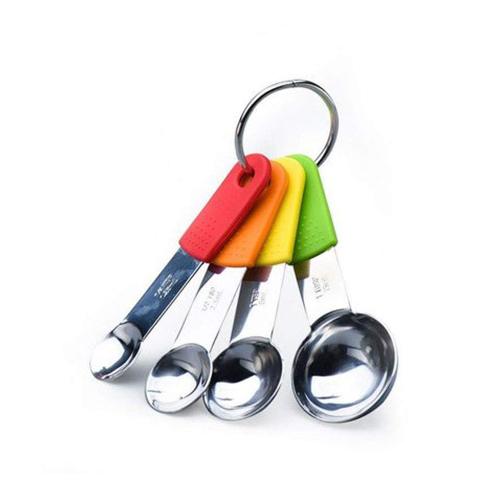 Premium Stainless Steel Measuring Spoon Set - 7-Piece Kitchen Measuring Cups & Spoons for Baking, Cooking, and Coffee - Durable & Accurate Measurement Tools for Home Bakers & Professional Chefs