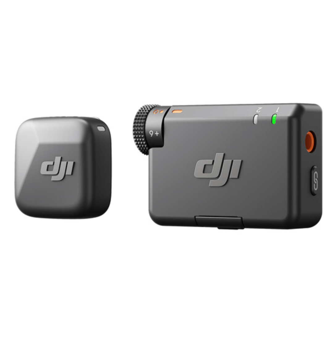 DJI Mic Mini Compact Wireless Microphone System for Camera & Smartphone (2.4 GHz) - Perfect for Vlogging, Interviews & Live Streaming