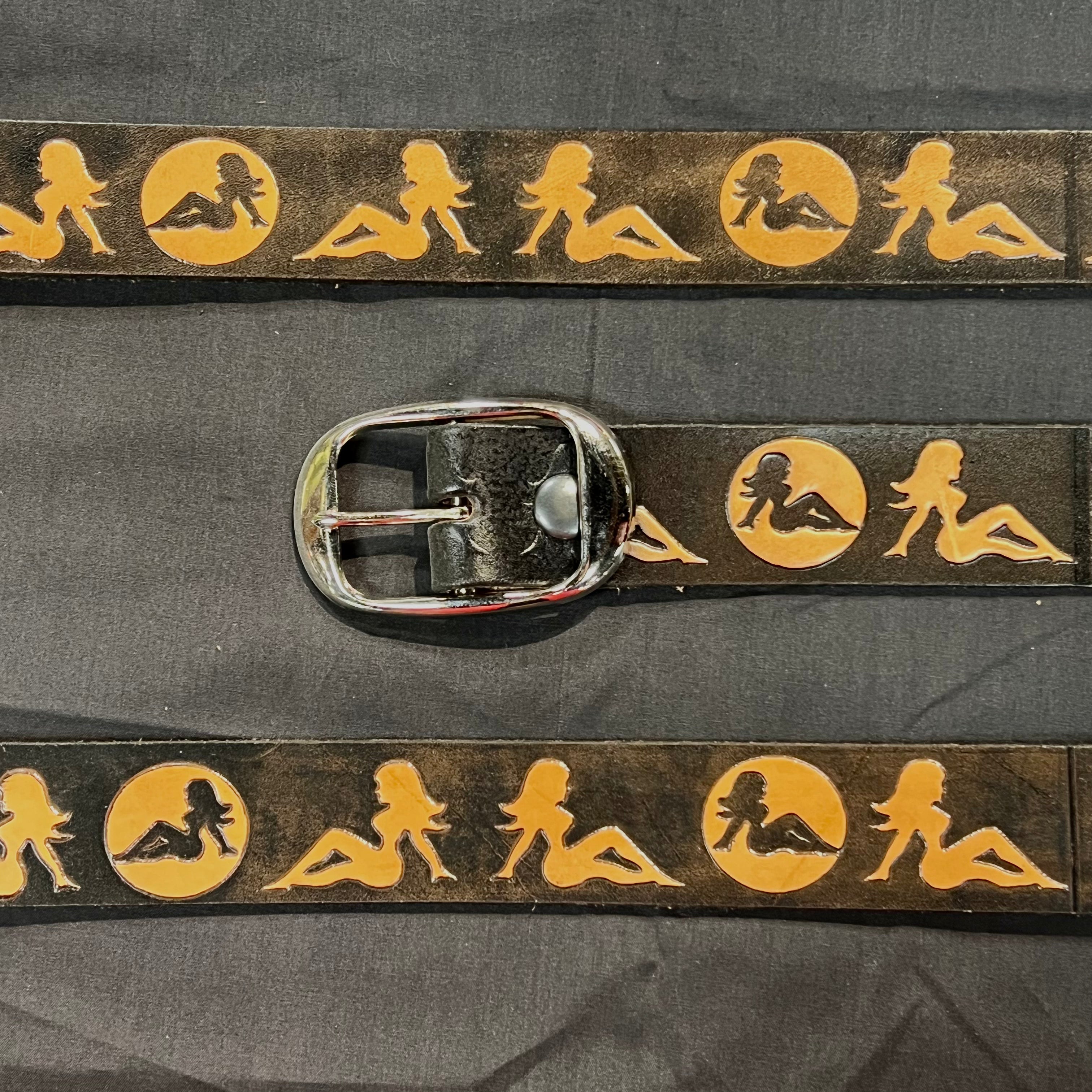 Belt Mud Flap Girl - Durable Truck Mud Flaps with Fun Girl Silhouette Design - Perfect for Semi Trucks, Pickups & Off-Road Vehicles - Adds Style & Protection