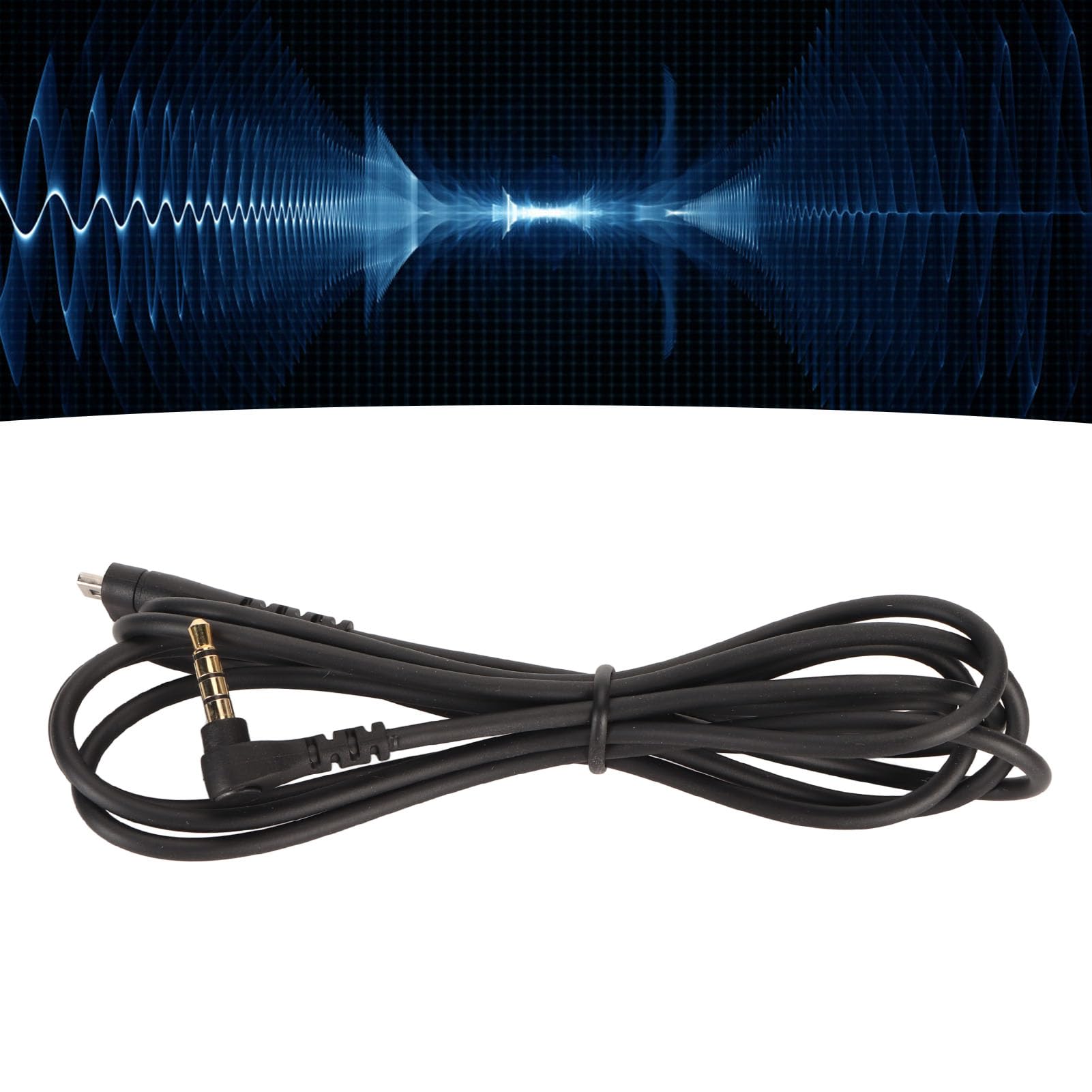 BONKZEBU Replacement Audio Cable for Gaming Headsets - Compatible with SteelSeries Arctis 3/5/7/Prime/Pro (L-Shaped Plug) - High-Quality Sound Cable for PC, PS4, PS5, Xbox & Mobile Gaming Accessories