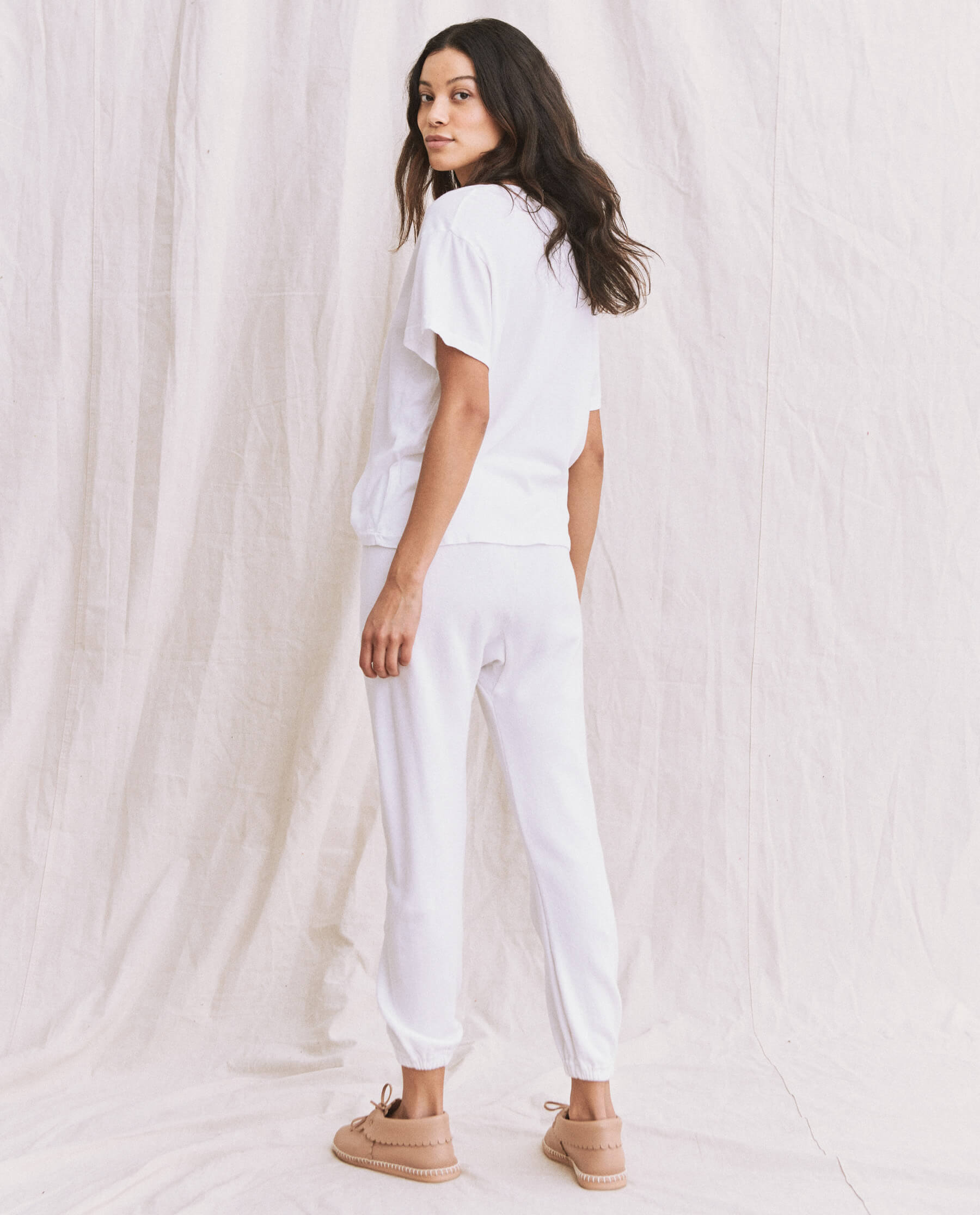 Premium V-Neck T-Shirt for Men & Women | True White Cotton Tee | Casual Wear, Layering & Everyday Comfort