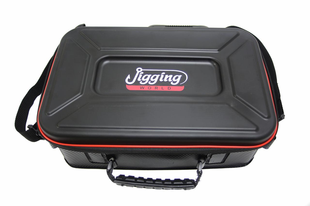 Jigging World Essential Tackle Bag - Durable Fishing Gear Organizer for Saltwater & Freshwater Anglers - Perfect for Boat, Kayak, and Shore Fishing Trips