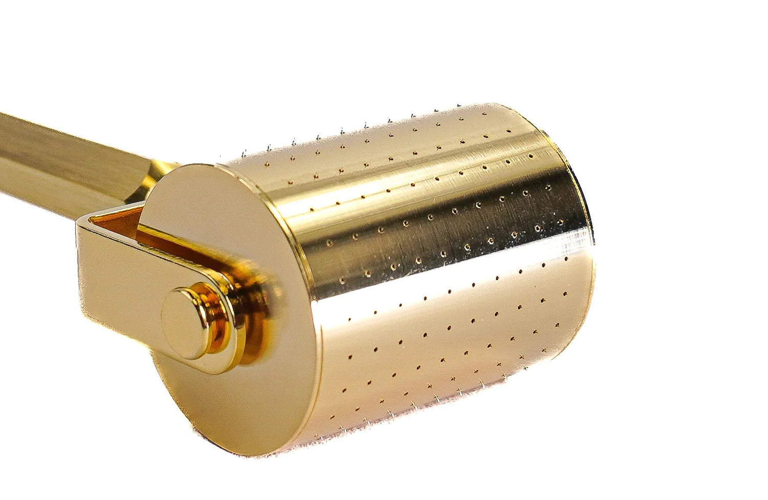 Golden Glow Dermaroller - Professional Microneedle Roller for Face & Skin Rejuvenation - At-Home Beauty Treatment for Wrinkles, Acne Scars & Anti-Aging - Perfect for Skincare Routine & DIY Facial Care