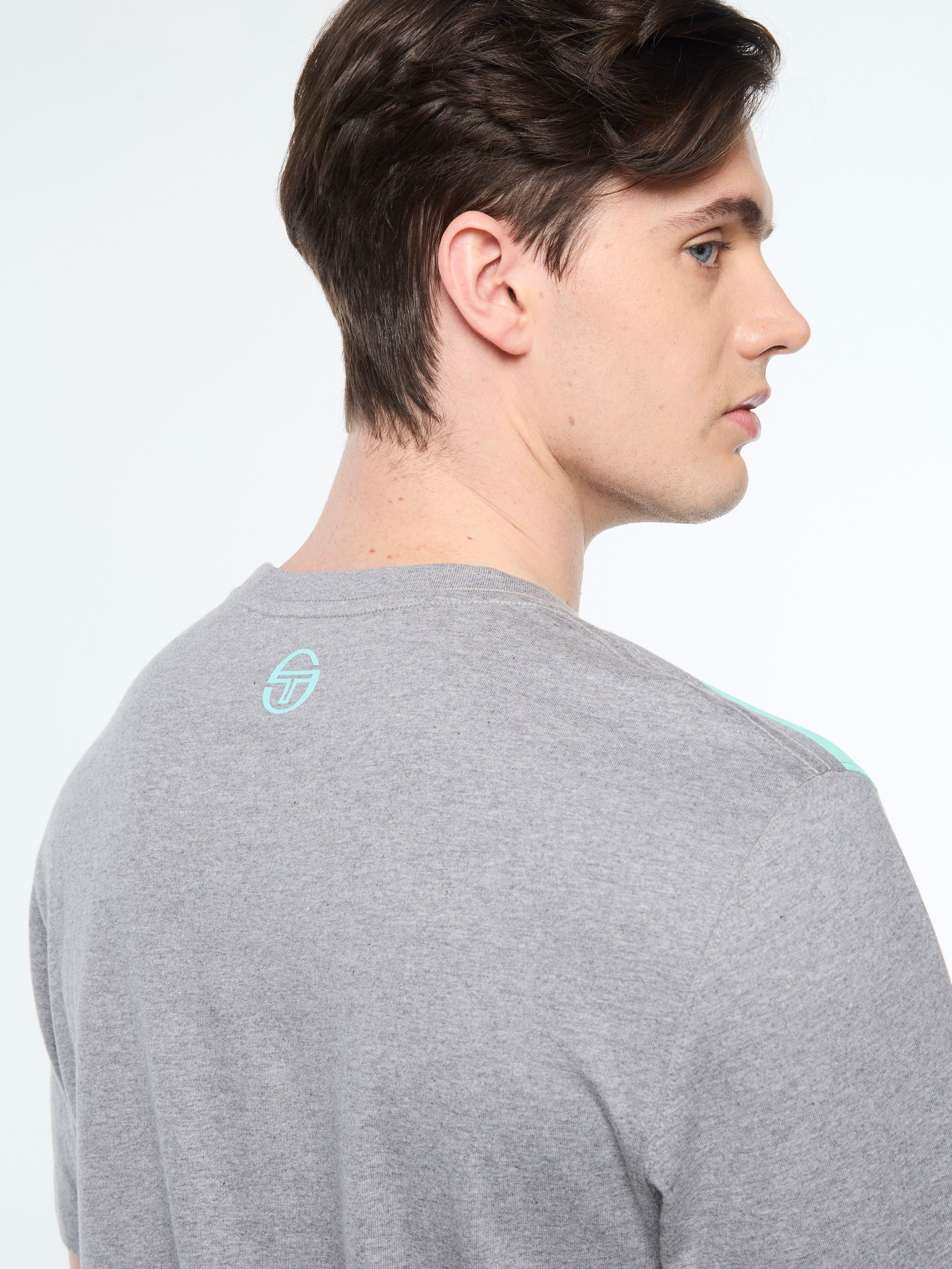 Presto Men's Heather Grey T-Shirt - Soft Cotton Casual Tee for Everyday Wear, Gym & Outdoors