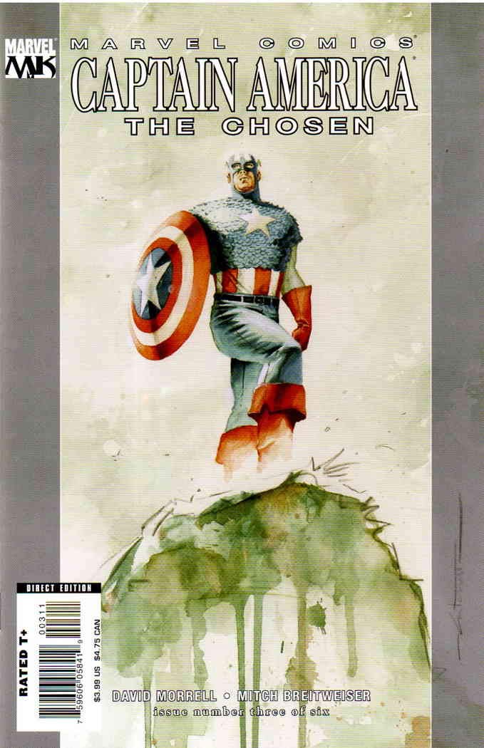 Captain America: The Chosen #3 VF/NM Marvel Comic Book - Collectible Superhero Graphic Novel for Fans & Investors | Perfect for Display, Gifts, and Comic Collections