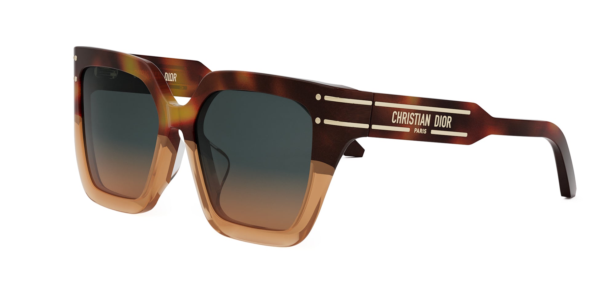 Dior Signature S10F Sunglasses - Luxury Designer Shades for Women & Men - UV Protection & Polarized Lenses - Perfect for Driving, Beach & Outdoor Activities
