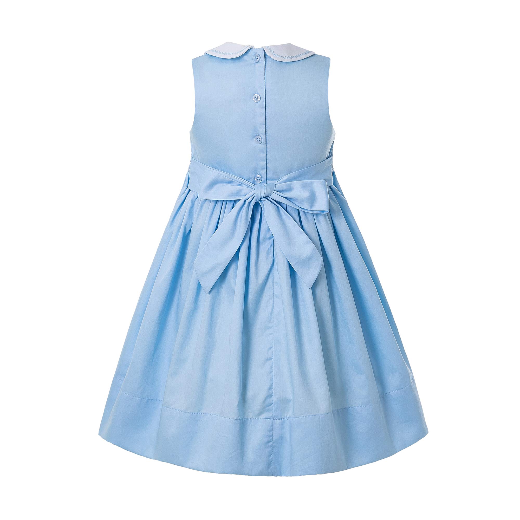 Pettigirl Girls Floral Smocked Dress with Embroidery - Cute Summer Outfit for Toddler Girls, Perfect for Birthday Parties, Family Photos & Outdoor Play