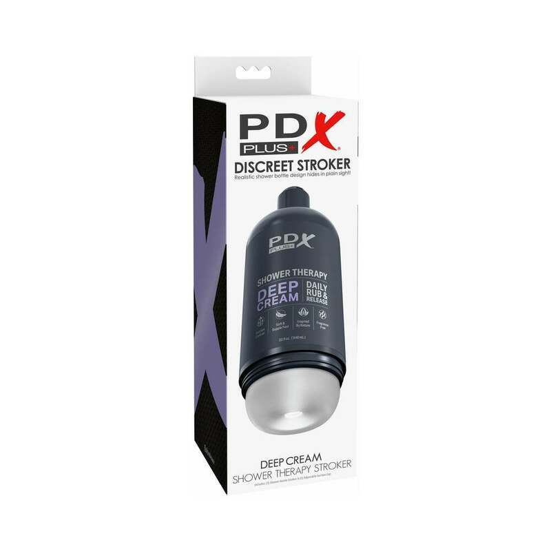 PDX Plus Shower Therapy Deep Cream Frost - Hydrating & Nourishing Hair Mask for Dry & Damaged Hair - Perfect for Post-Shower Hair Care & Salon-Quality Treatment at Home