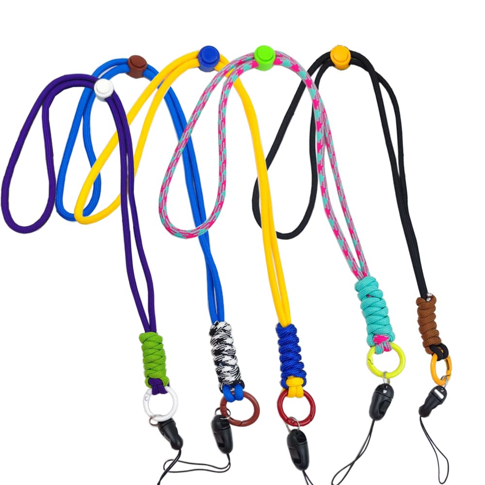 KCKEYS 3-Pack Adjustable Nylon Wrist Lanyards - for Phone, Camera & Keys (10.2
