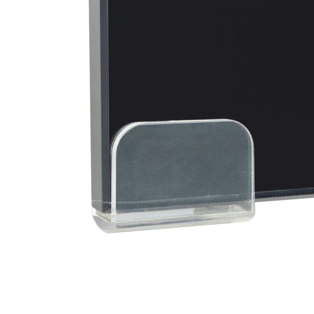 Clear Glass Monitor Stand Riser - 39.4