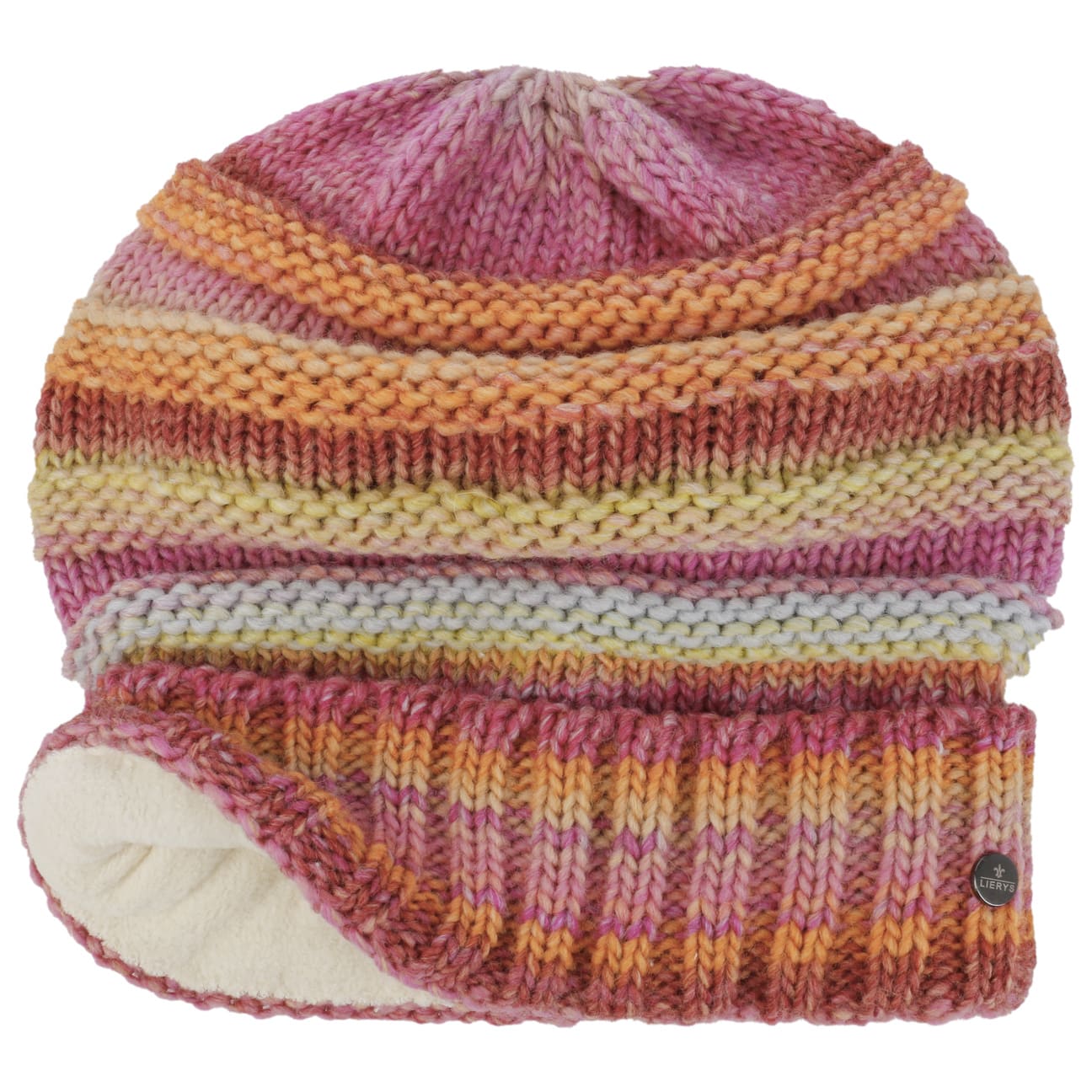 Lierys Bernardo Beanie - Fleece-Lined Winter Hat with Foldable Cuff for Men & Women - Perfect for Skiing, Snowboarding & Cold Weather Outdoor Activities