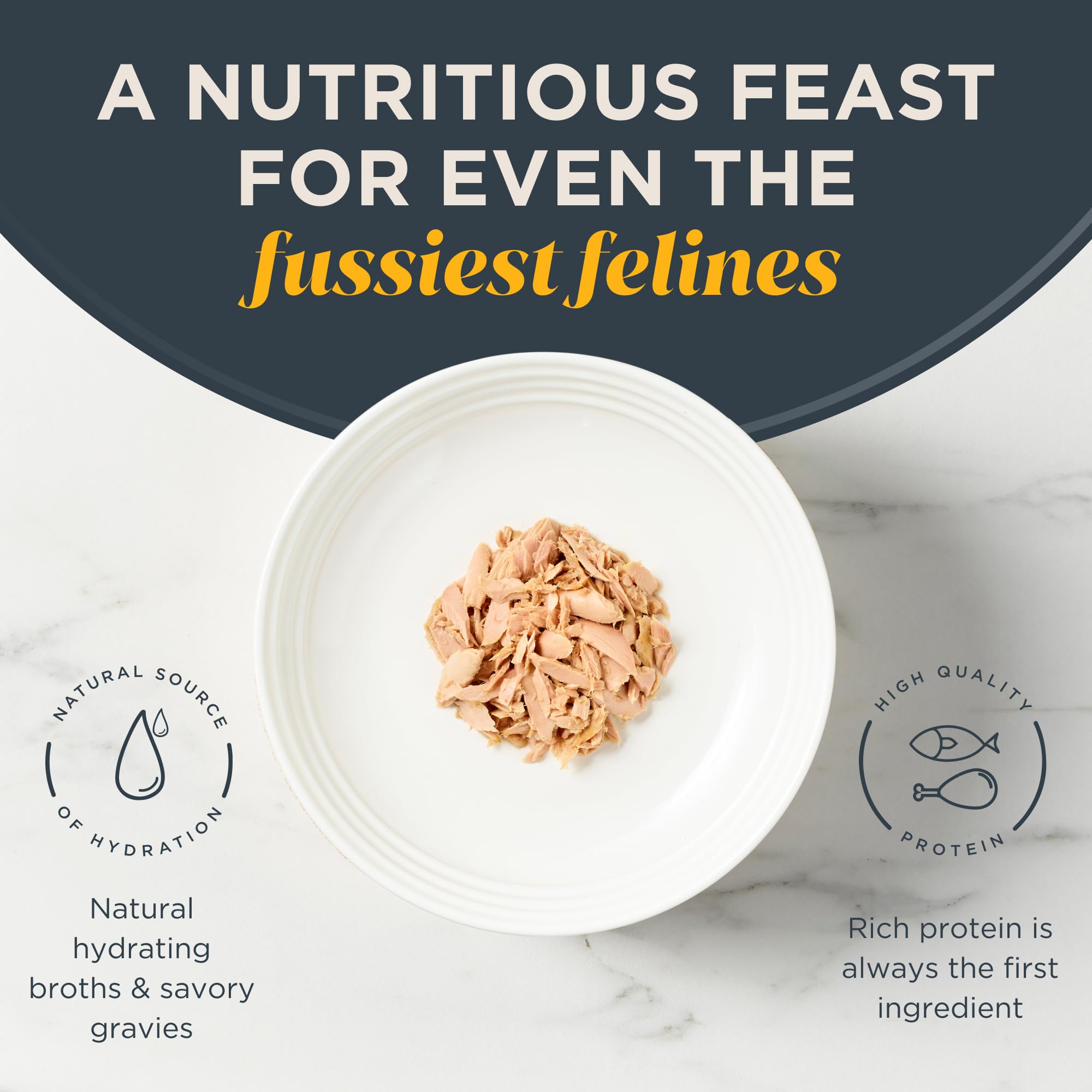 **Reveal Natural Grain-Free Wet Cat Food, 12-Pack (2.47 oz Cans) – Limited Ingredient Canned Cat Food with Fish & Chicken in Gravy – Perfect for Sensitive Stomachs & Picky Eaters**    *(Use Case: Ideal for pet owners seeking high-quality, grain-free wet cat food with simple ingredients for sensitive digestion or finicky cats.)*