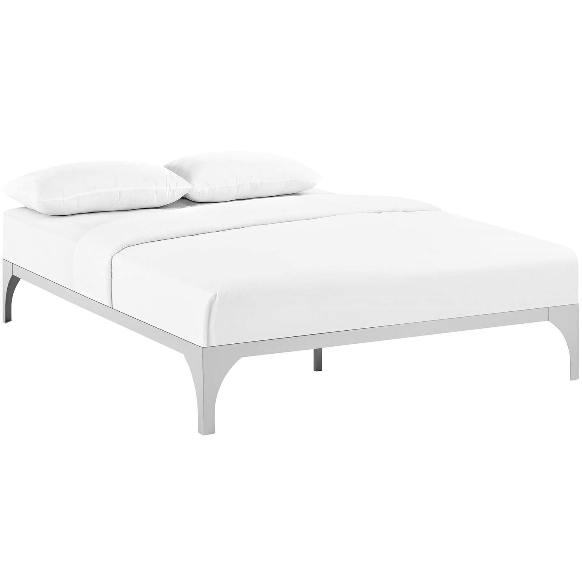 Ergode Horizon Metal Bed Frame - Heavy Duty Stainless Steel Platform Bed with 14