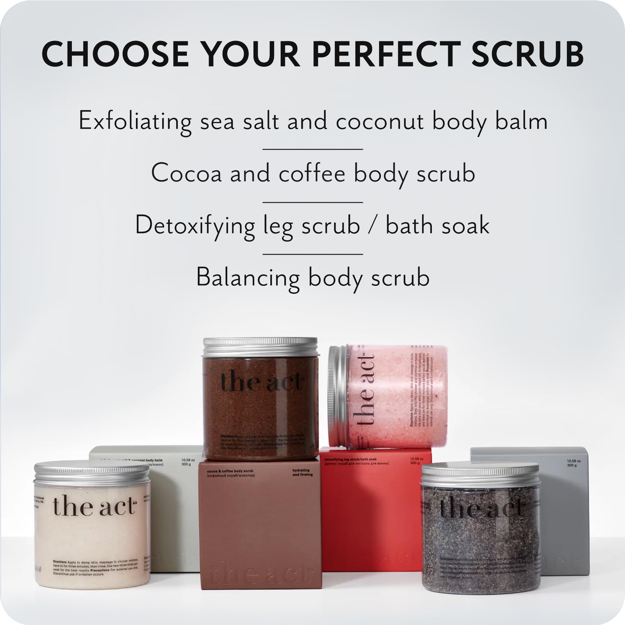Organic Cocoa & Coffee Body Scrub with Vitamin E & Menthol - Exfoliating & Moisturizing Skin Care for Women & Men - Vegan Spa Treatment for Dry Skin - Perfect for Home Relaxation & Gift Giving (10.58 Oz)