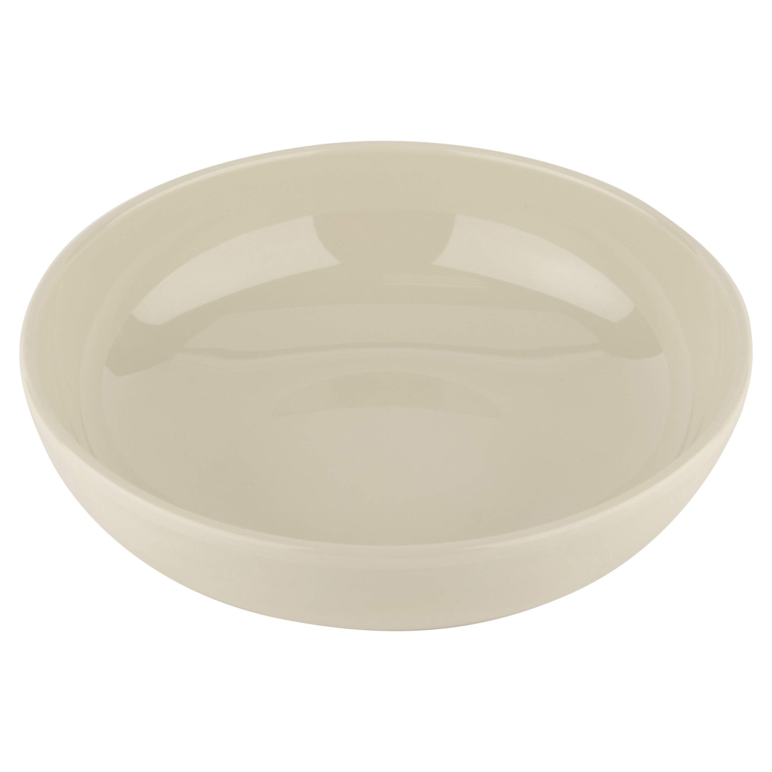 G.E.T. B-49-DI Diamond Ivory Collection - 12-Pack White 1.9 qt Melamine Bowls for Parties, Picnics & Everyday Dining | Durable & Stylish Serving Dishes